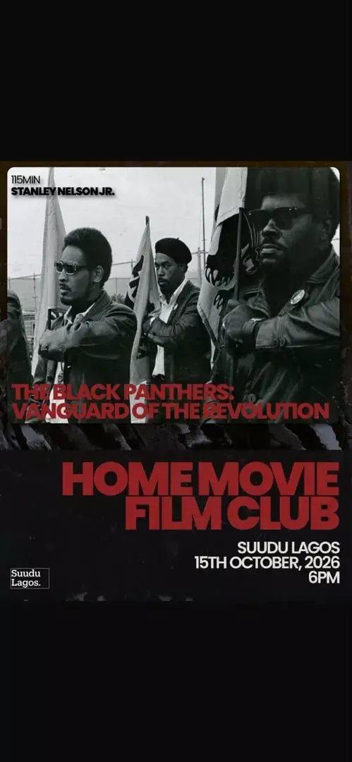 HOME MOVIE FILM CLUB PRESENTS: THE BLACK PANTHERS