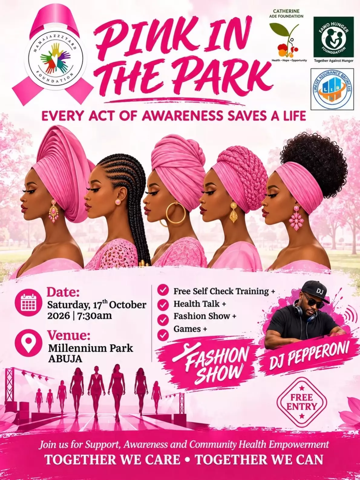 PINK IN THE PARK 2026 – BREAST CANCER AWARENESS