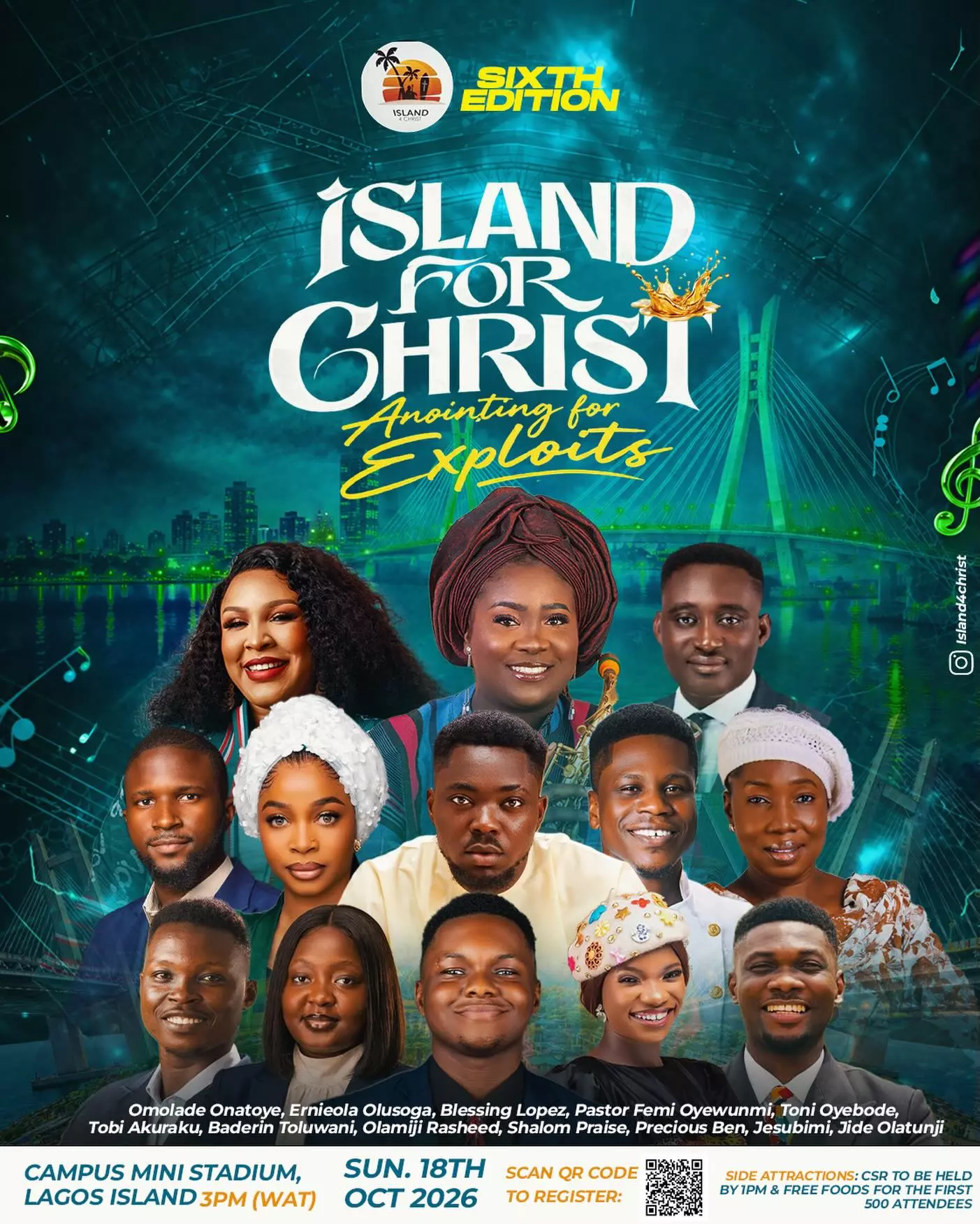 ISLAND FOR CHRIST — SIXTH EDITION