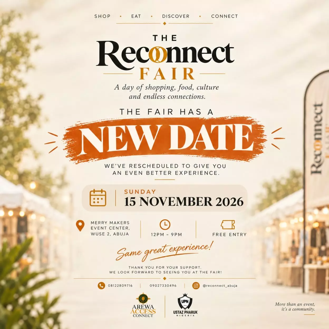 THE RECONNECT FAIR 2026