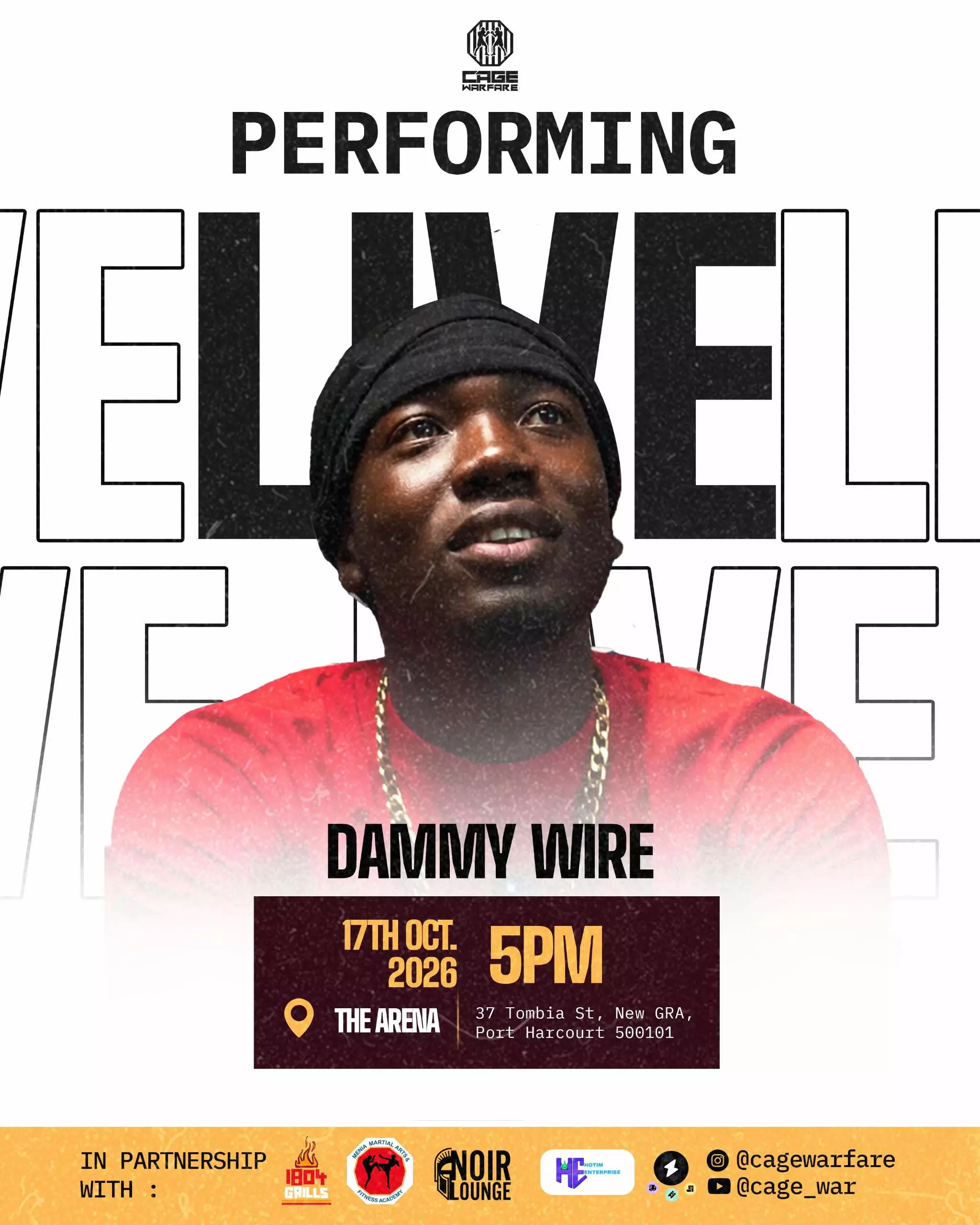 DAMMY WIRE LIVE AT CAGE WARFARE