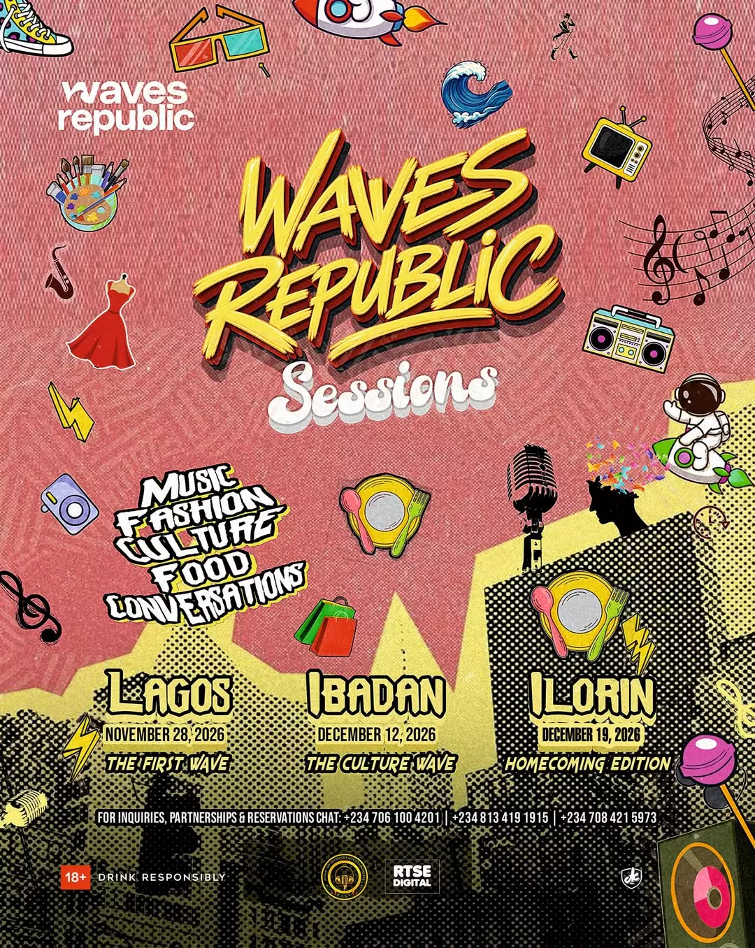 WAVES REPUBLIC SESSIONS 2026