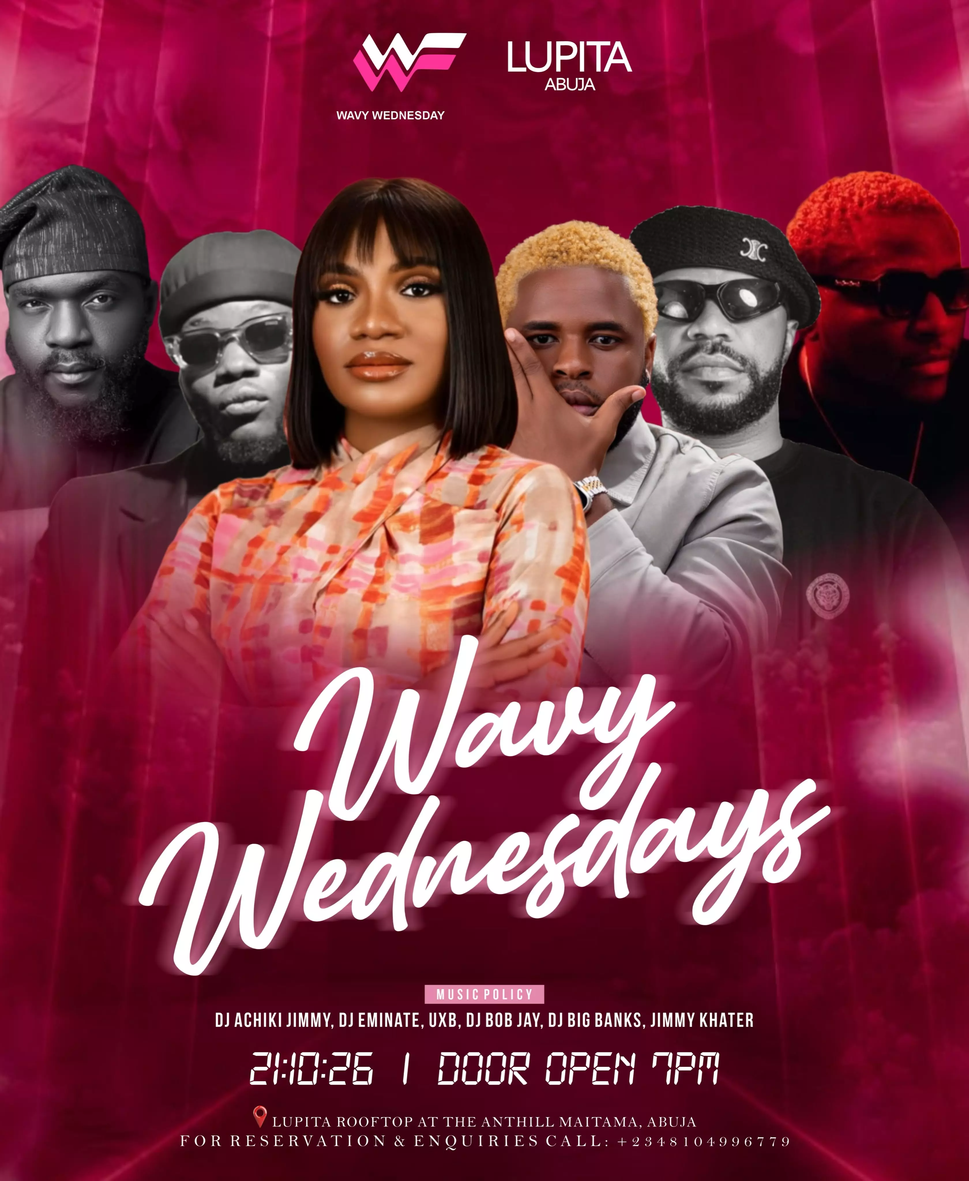 WAVY WEDNESDAYS AT LUPITA ABUJA