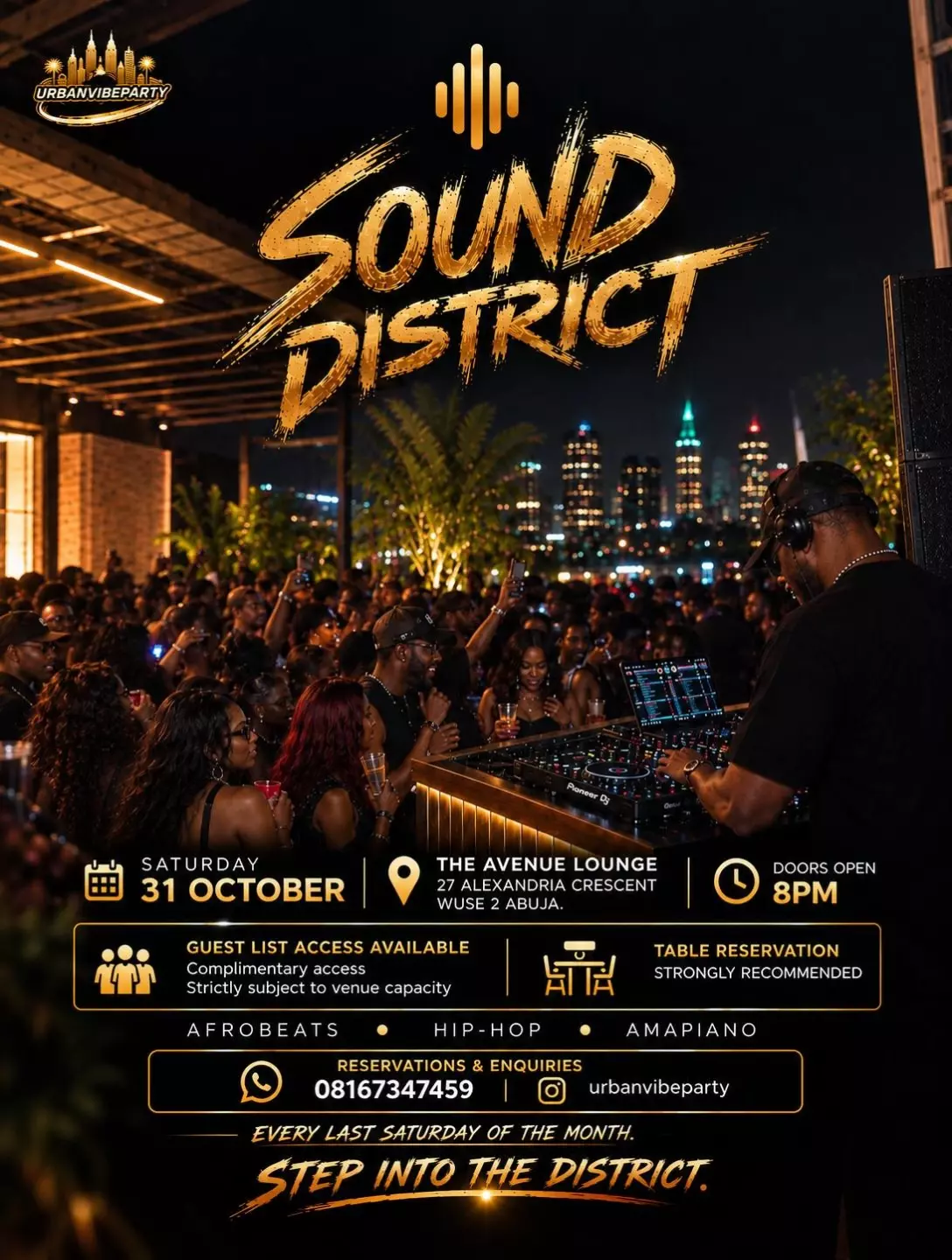 URBAN VIBEPARTY : SOUND DISTRICT
