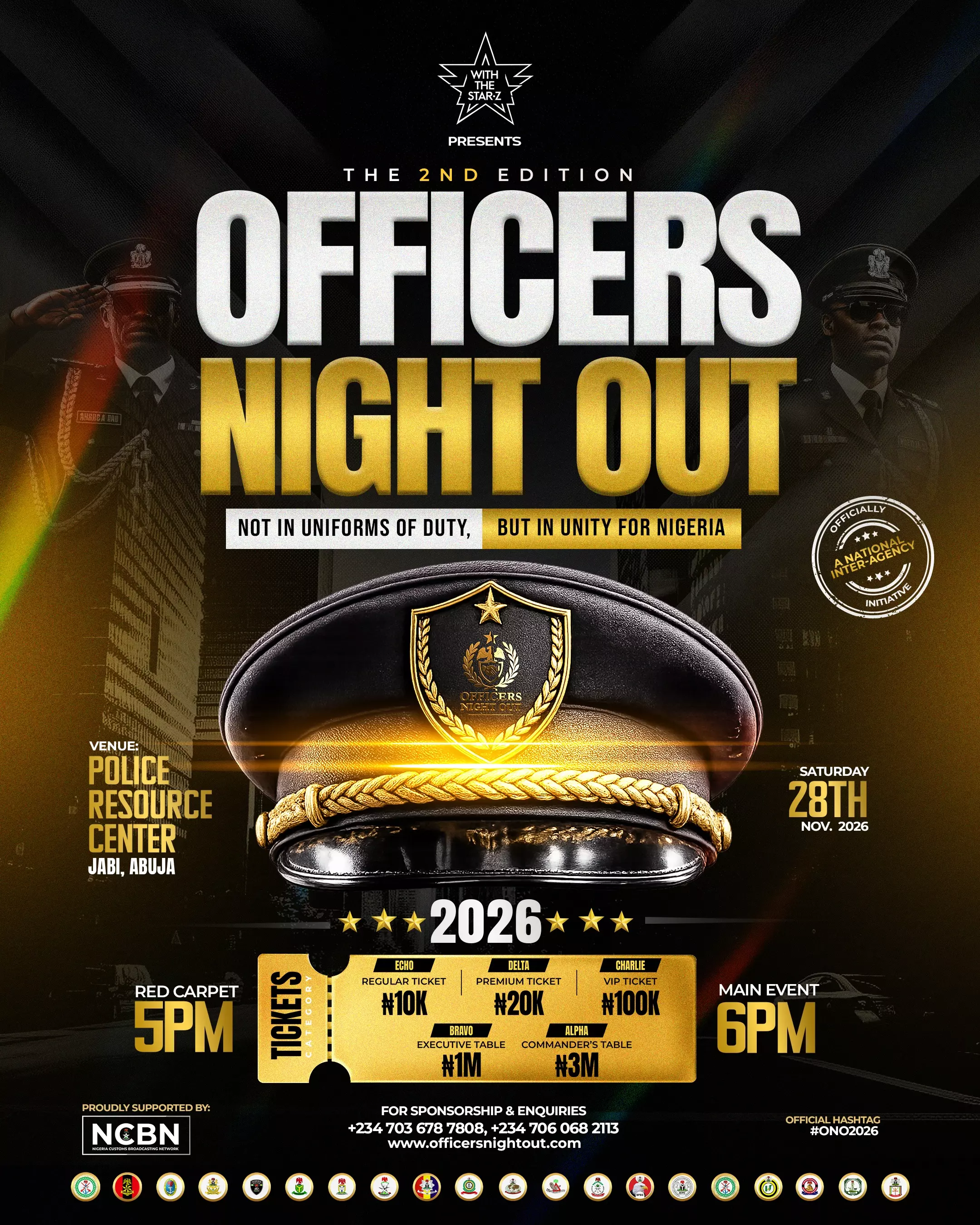 WITH THE STAR-Z : OFFICERS NIGHT OUT (2ND EDITION)