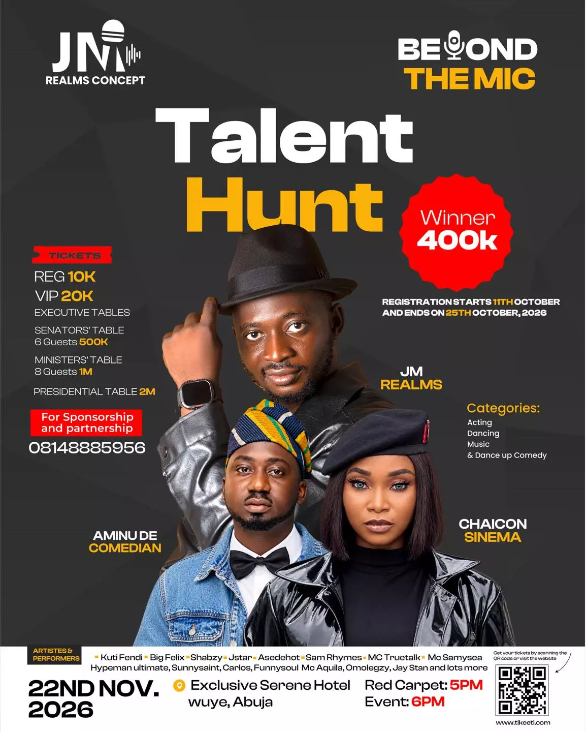 BEYOND THE MIC TALENT HUNT
