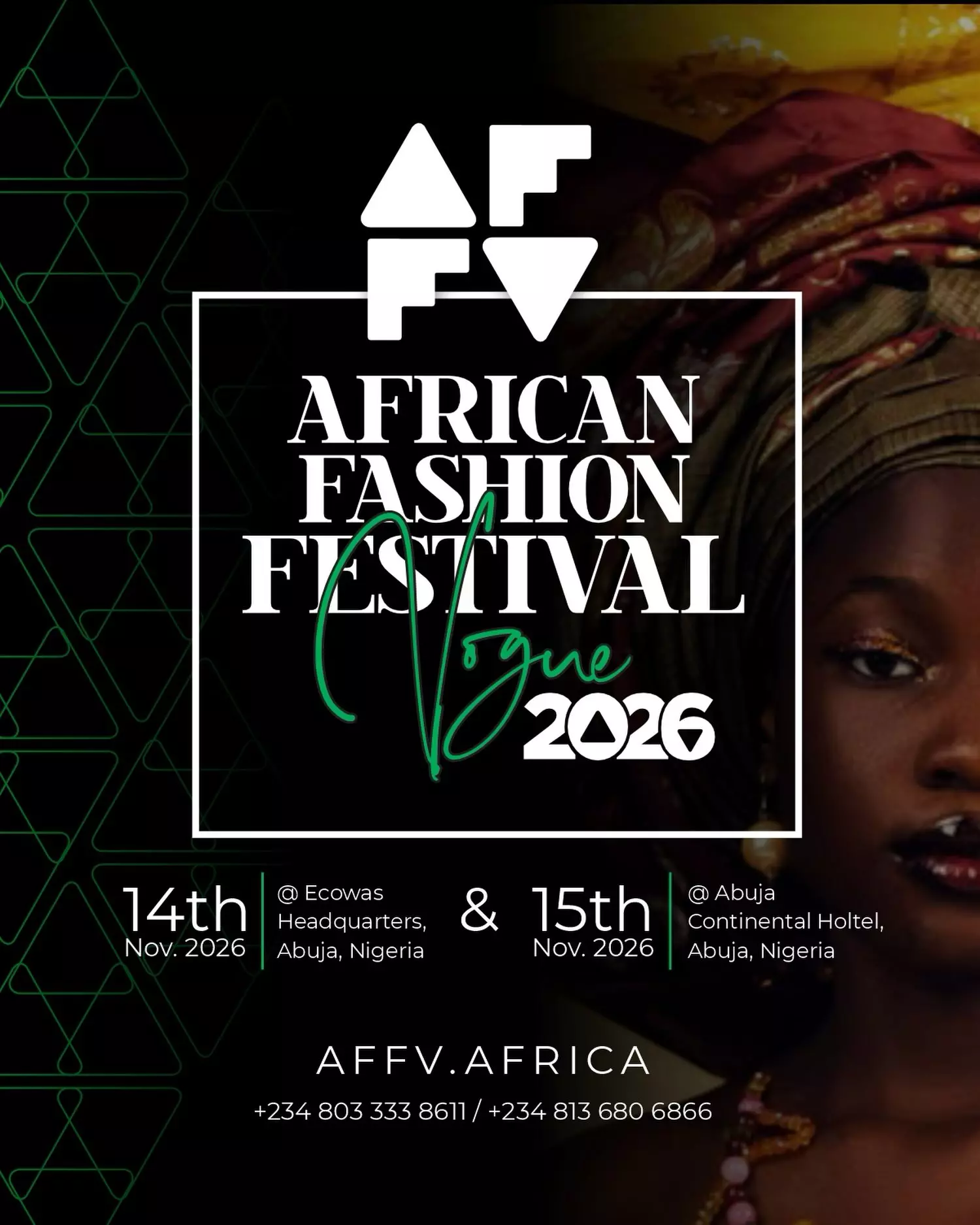AFRICAN FASHION FESTIVAL VOGUE 2026