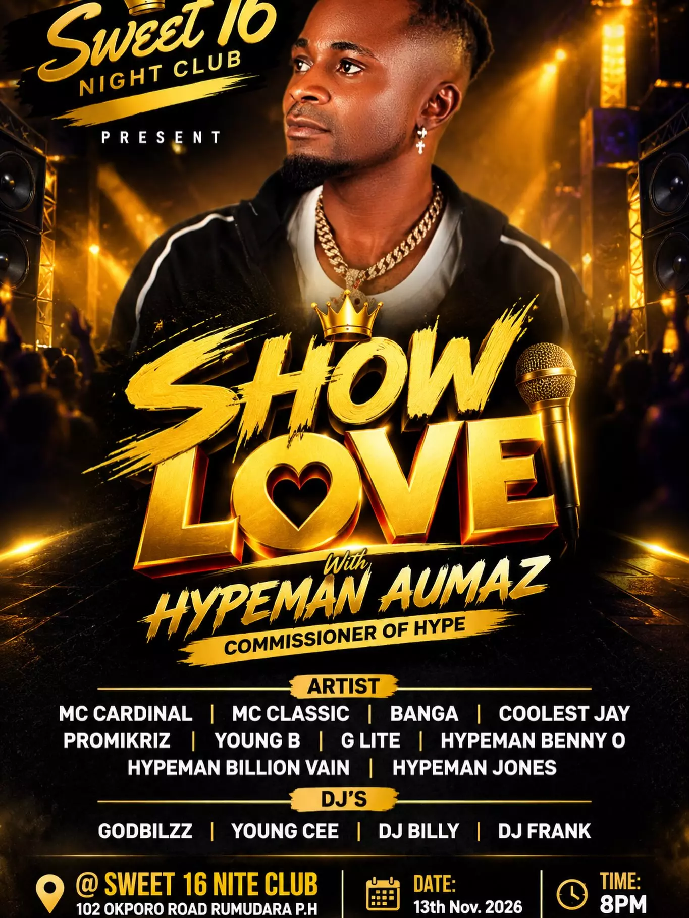 SHOW LOVE WITH HYPEMAN AUMAZ