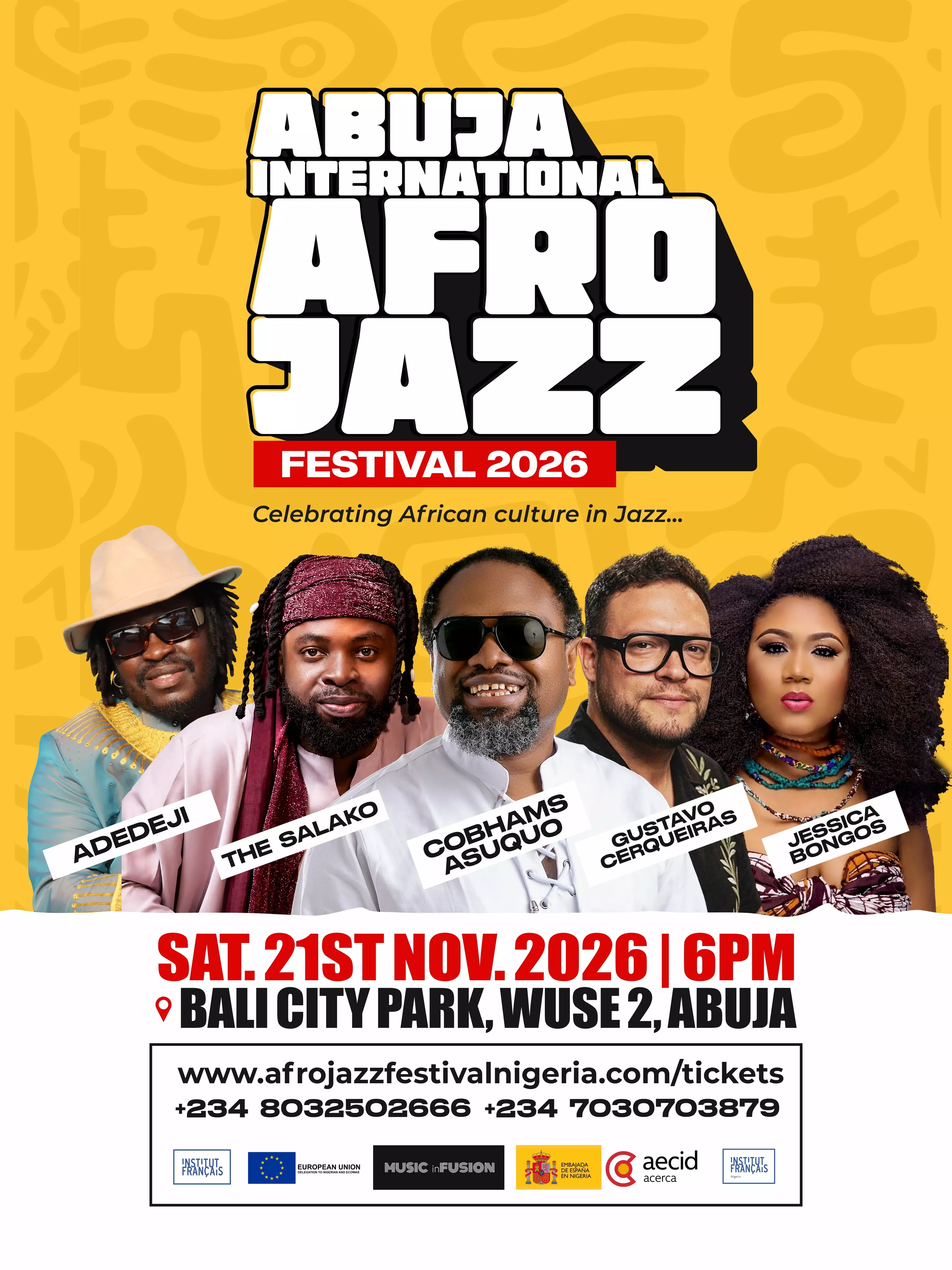 ABUJA INTERNATIONAL AFRO JAZZ FESTIVAL 2026