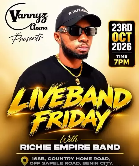 LIVEBAND FRIDAY WITH RICHIE EMPIRE BAND