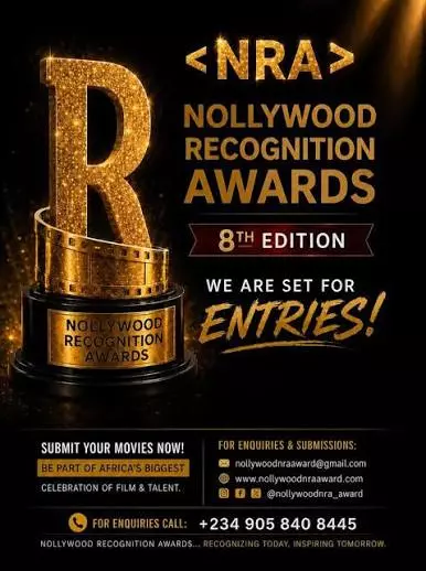 8TH EDITION NOLLYWOOD RECOGNITION AWARDS 2026