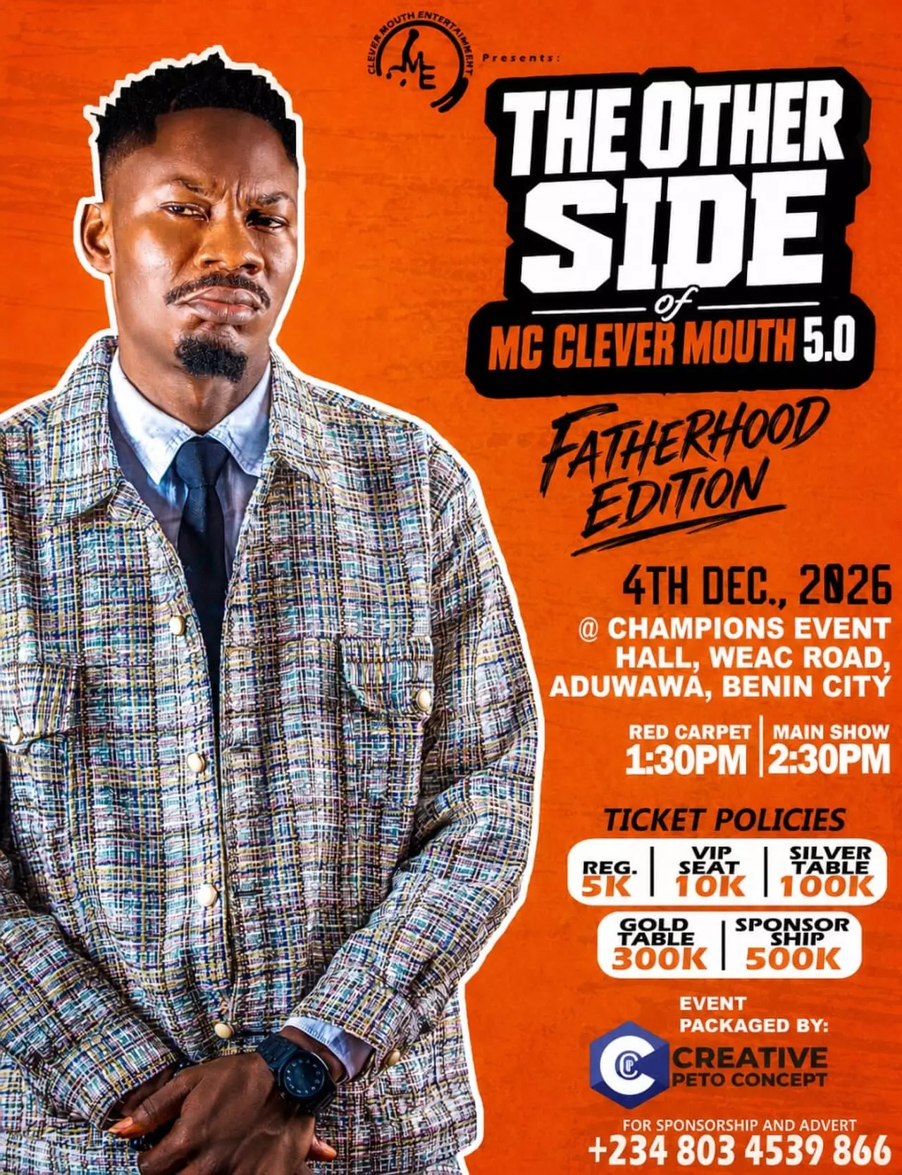 THE OTHER SIDE OF MC CLEVER MOUTH 5.0 (FATHERHOOD EDITION)