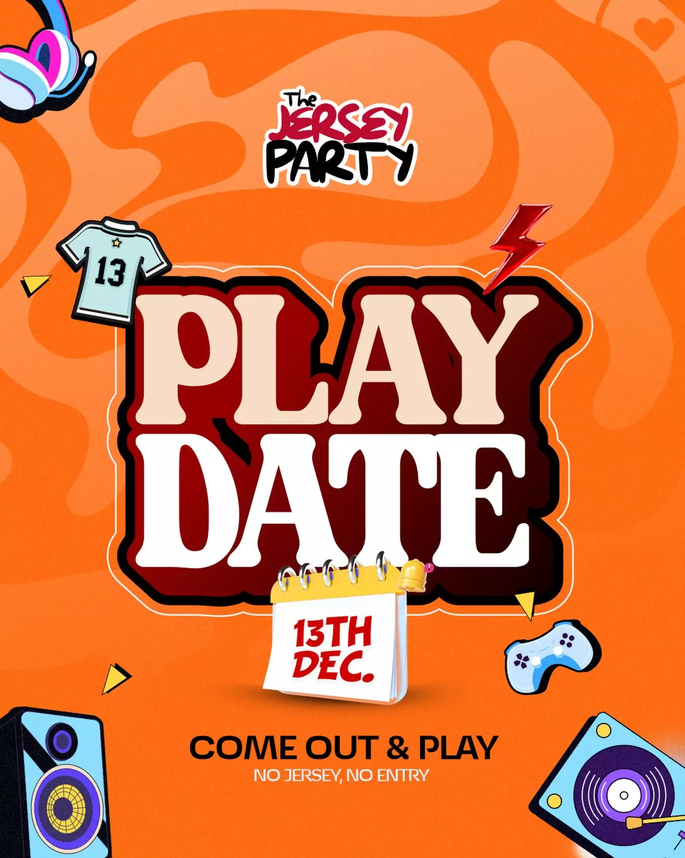THE JERSEY PARTY WARRI PRESENTS: PLAY DATE