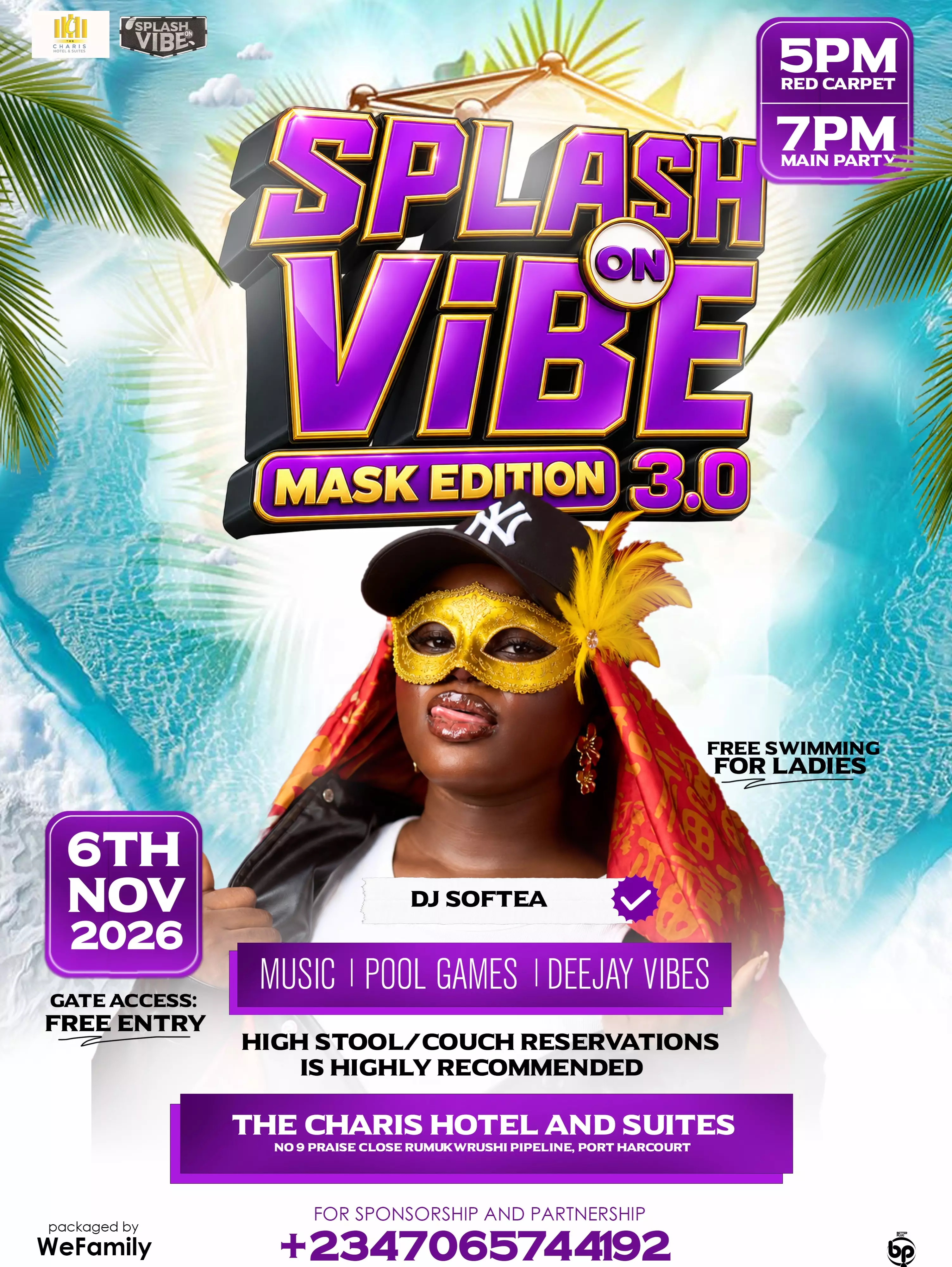 SPLASH ON VIBE – MASK EDITION 3.0