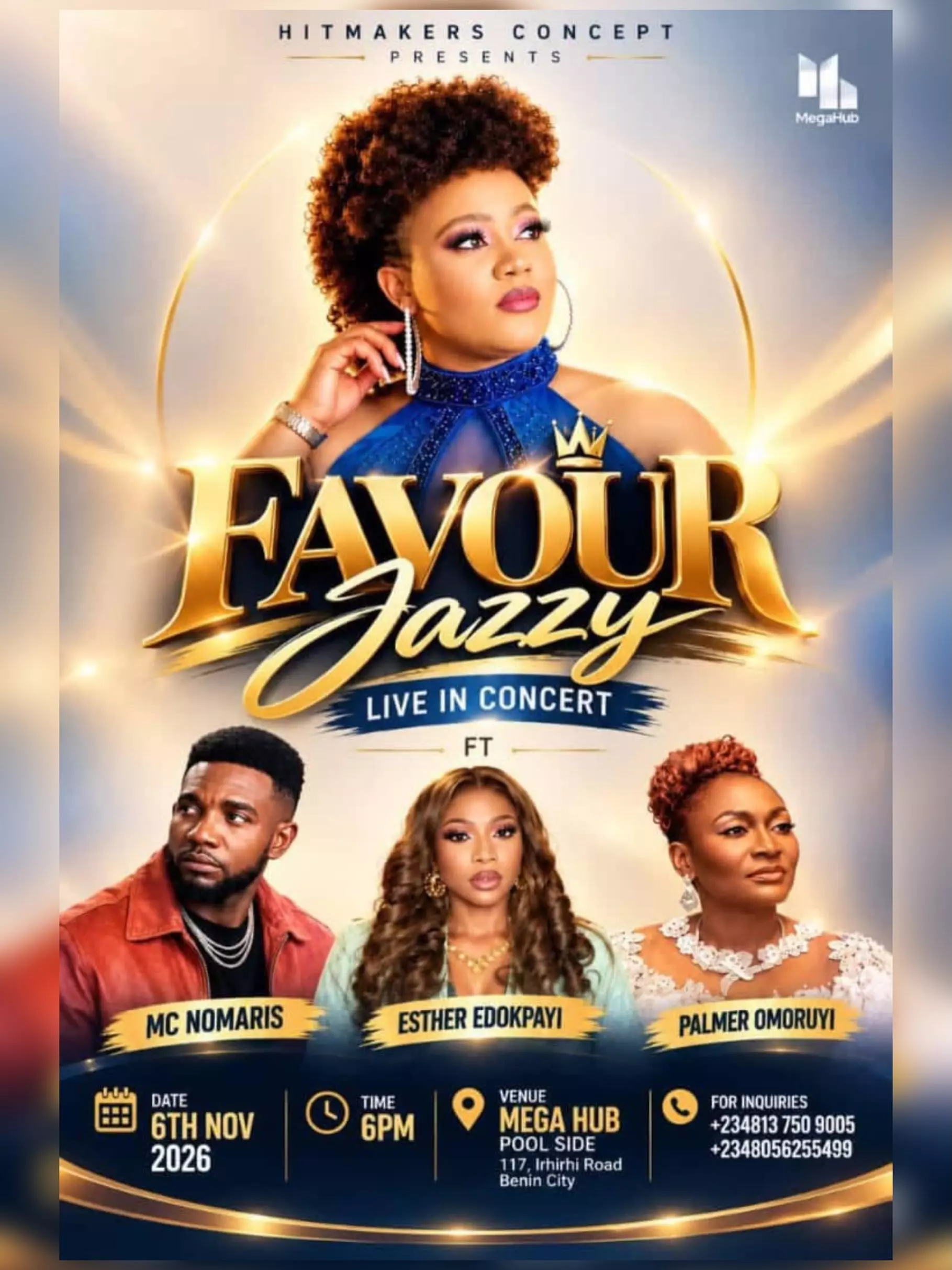 FAVOUR JAZZY LIVE IN CONCERT