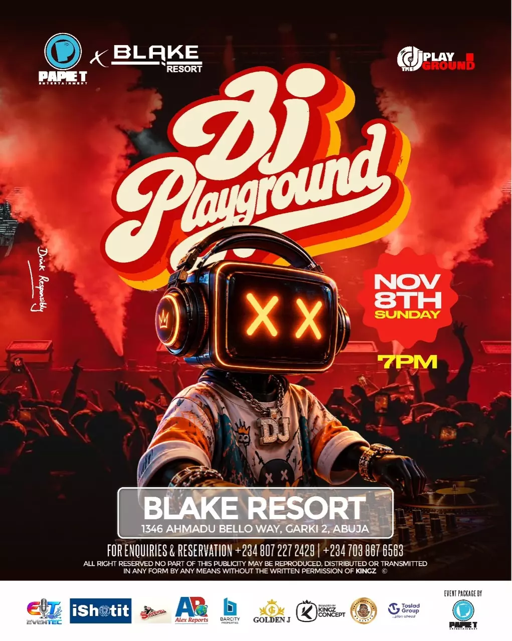 DJ PLAYGROUND — BY PAPET ENTERTAINMENT