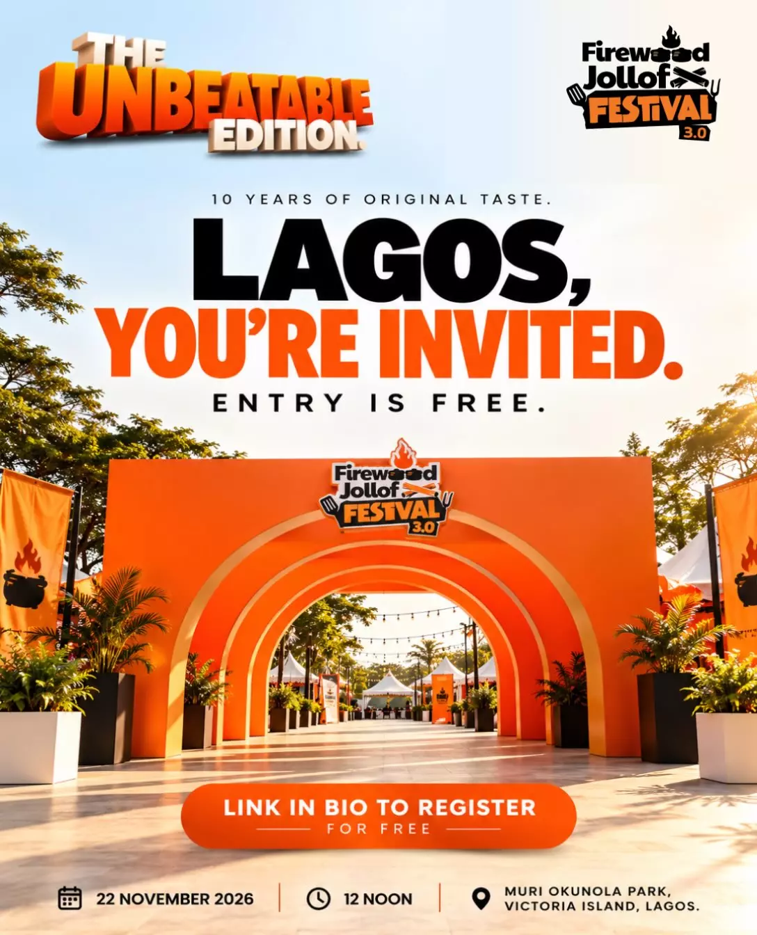 FIREWOOD JOLLOF FESTIVAL 3.0