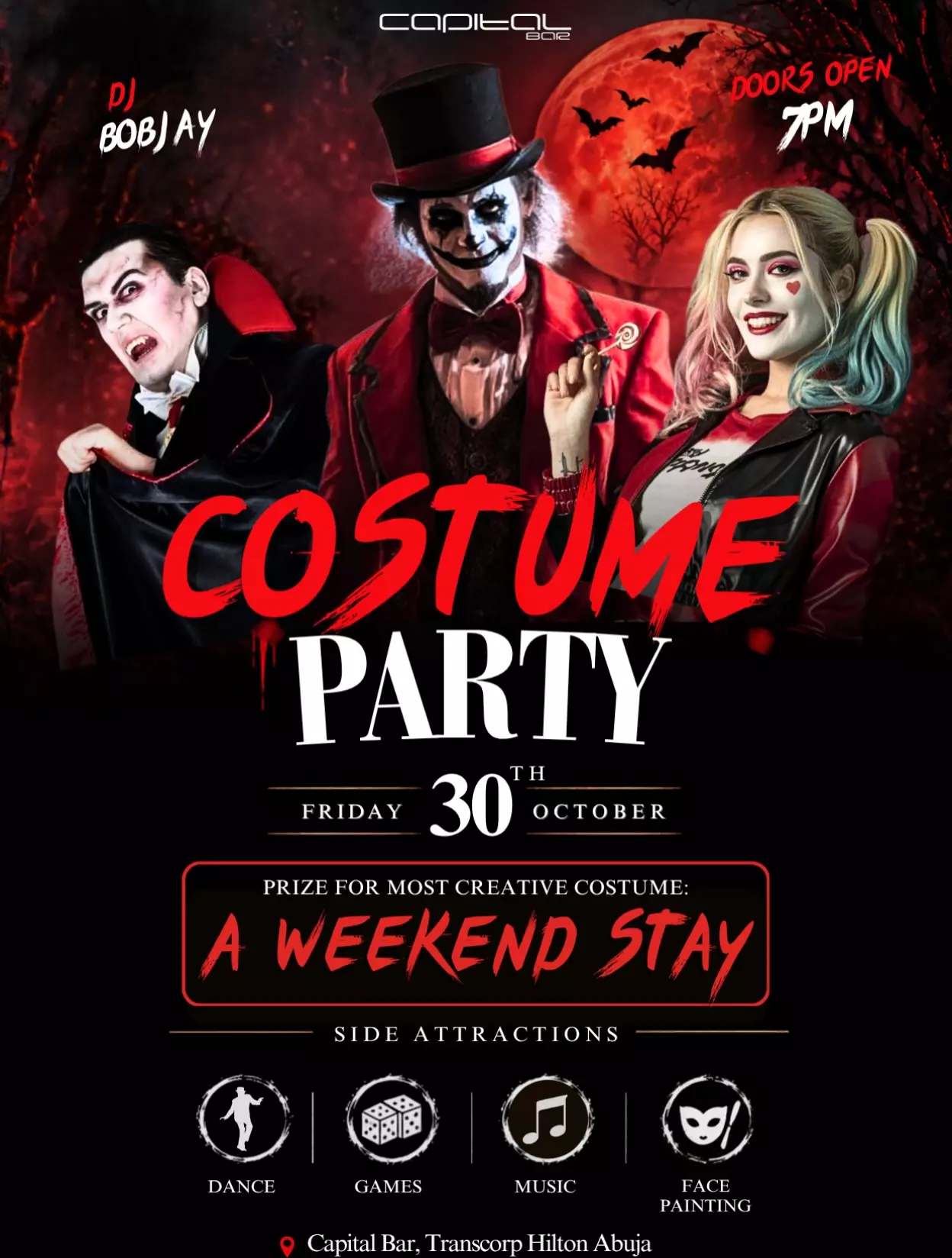 CAPITAL BAR : COSTUME PARTY 2026