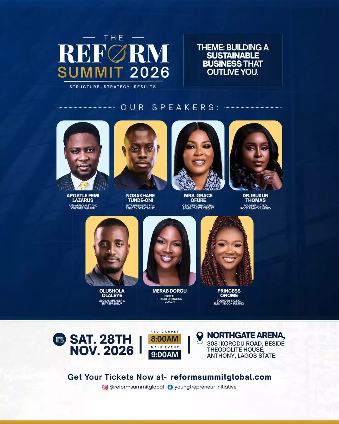 THE REFORM SUMMIT 2026