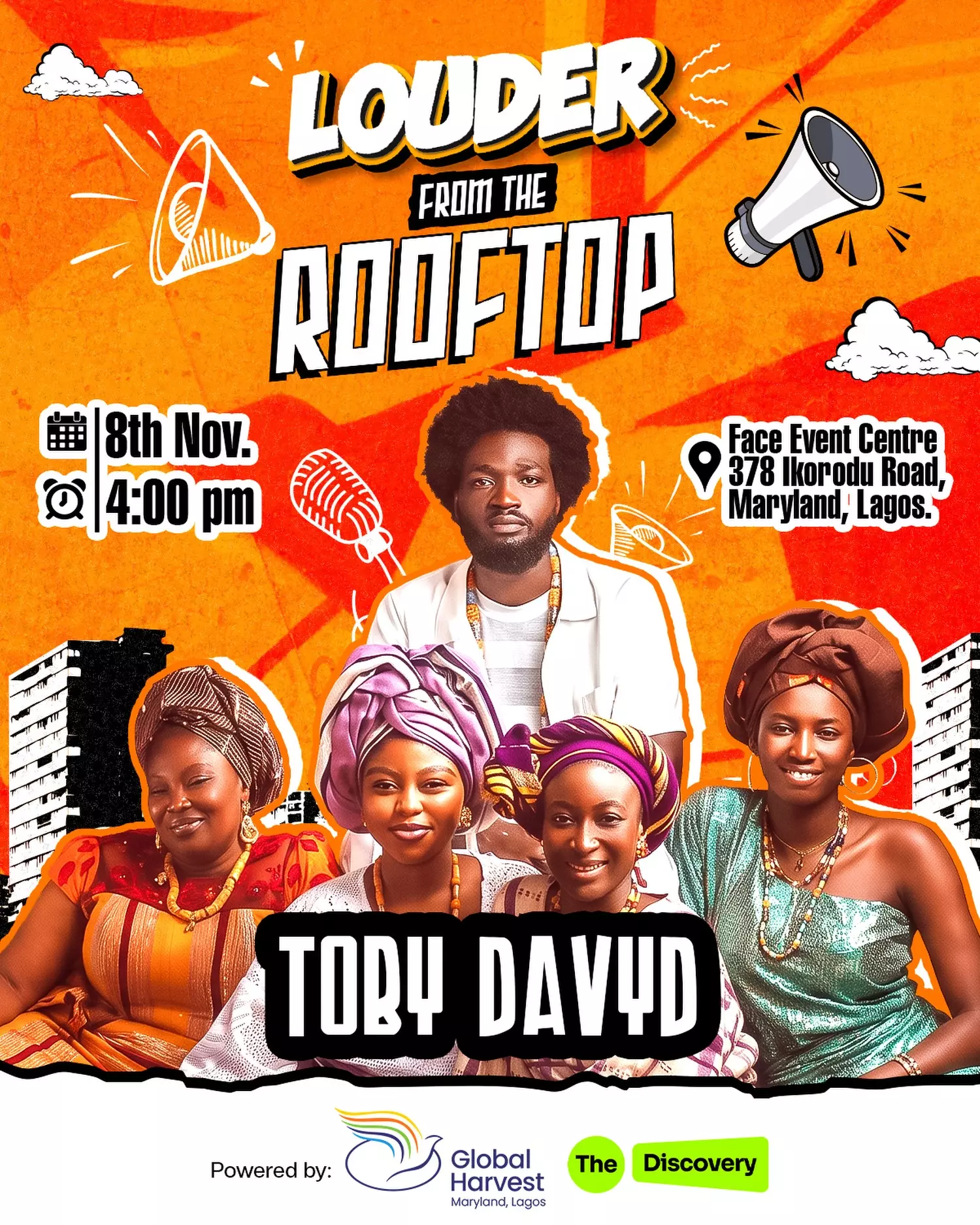 LOUIDER FROM THE ROOFTOP — TOBY DAVYD LIVE