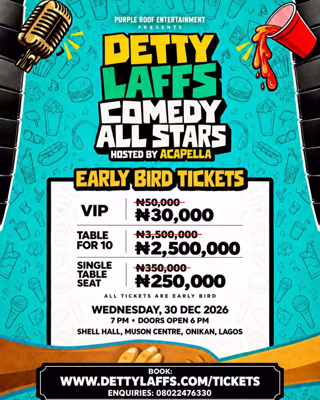 DETTY LAFFS COMEDY ALL STARS