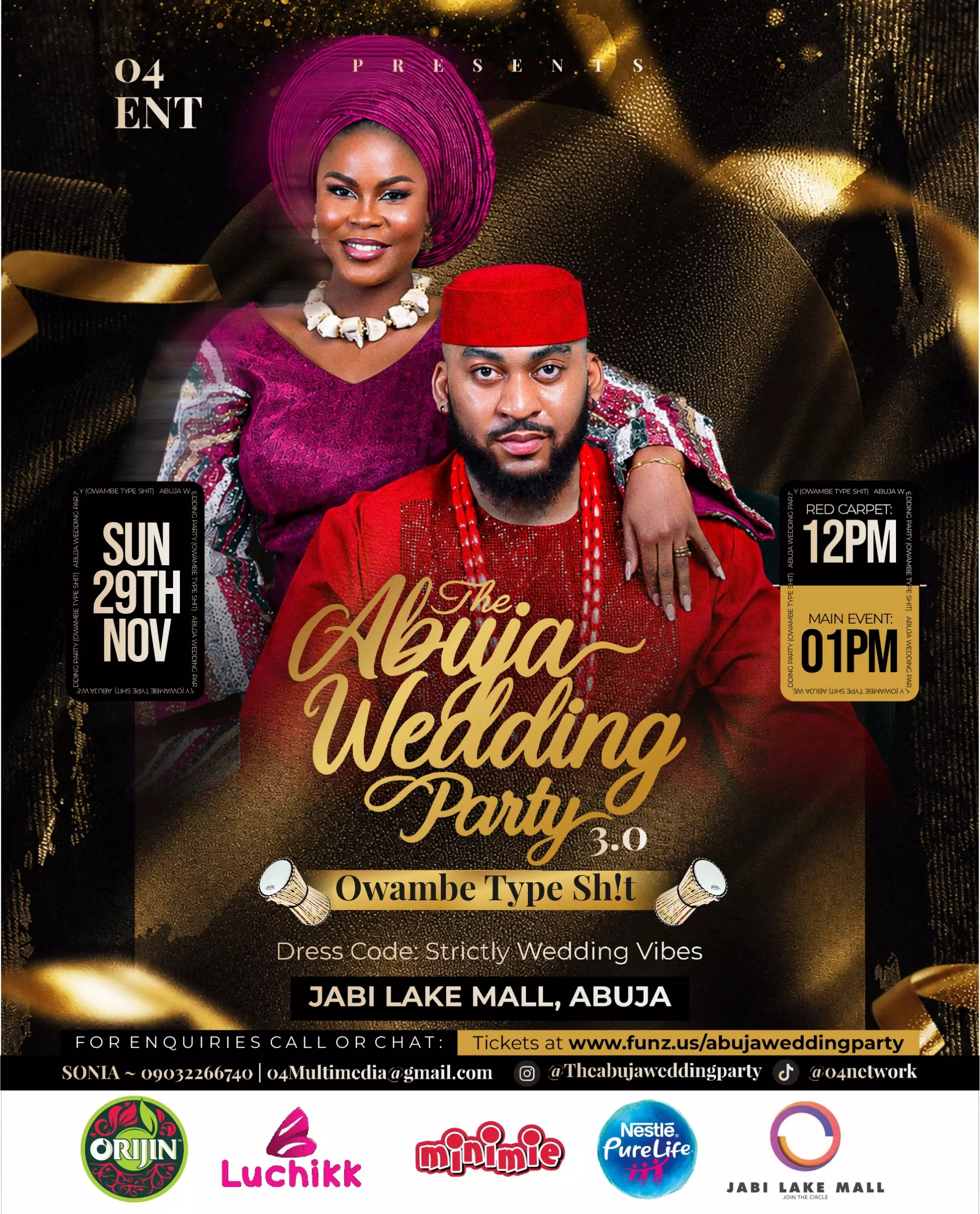 THE ABUJA WEDDING PARTY 3.0
