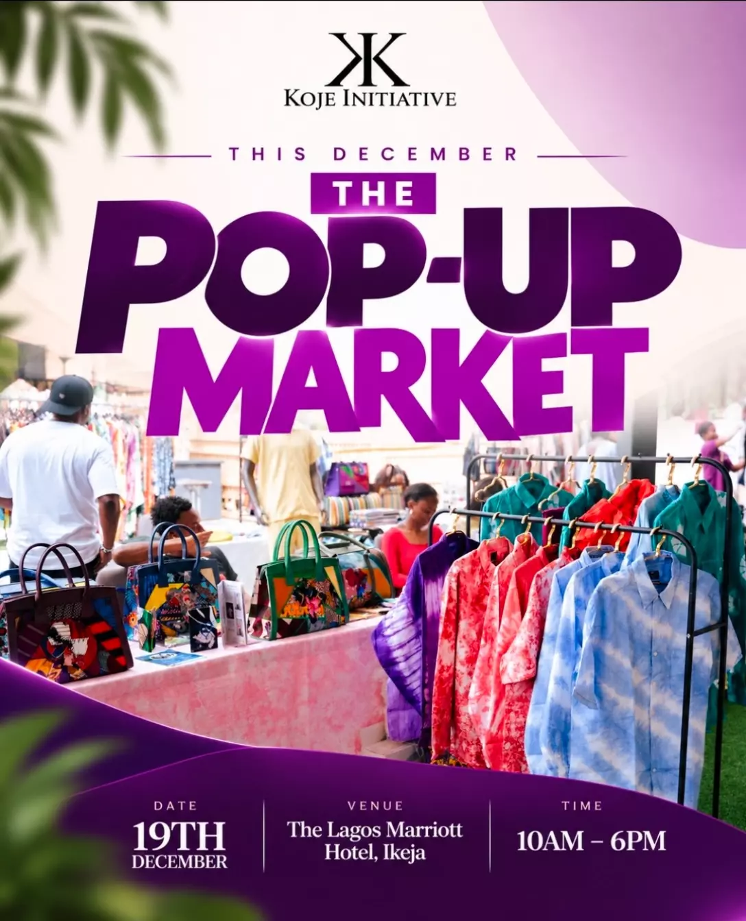 THE POP-UP MARKET — DECEMBER EDITION