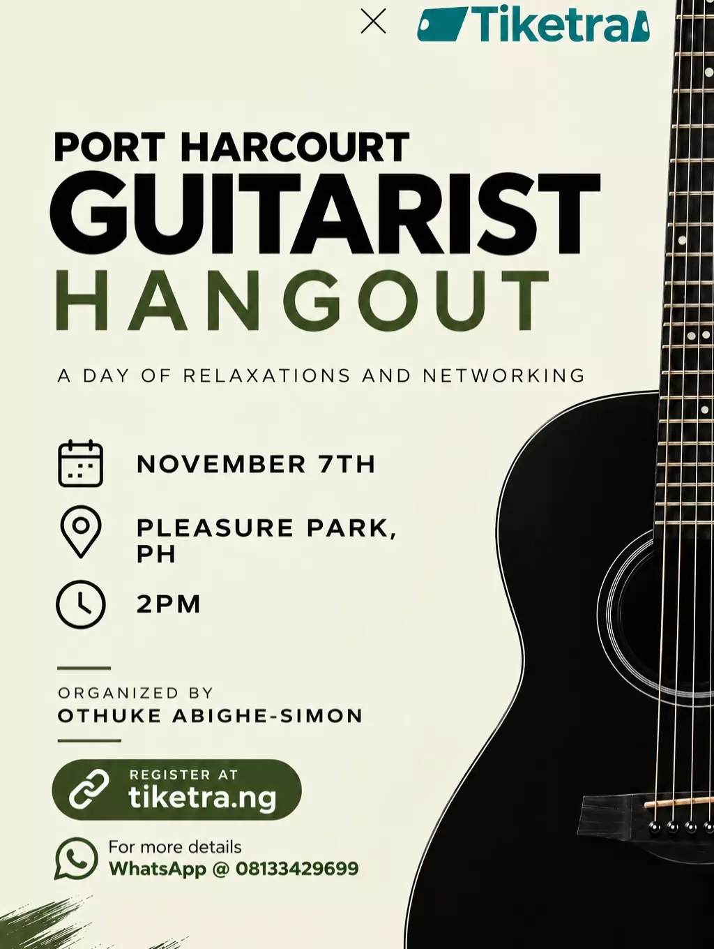 PORT HARCOURT GUITARIST HANGOUT
