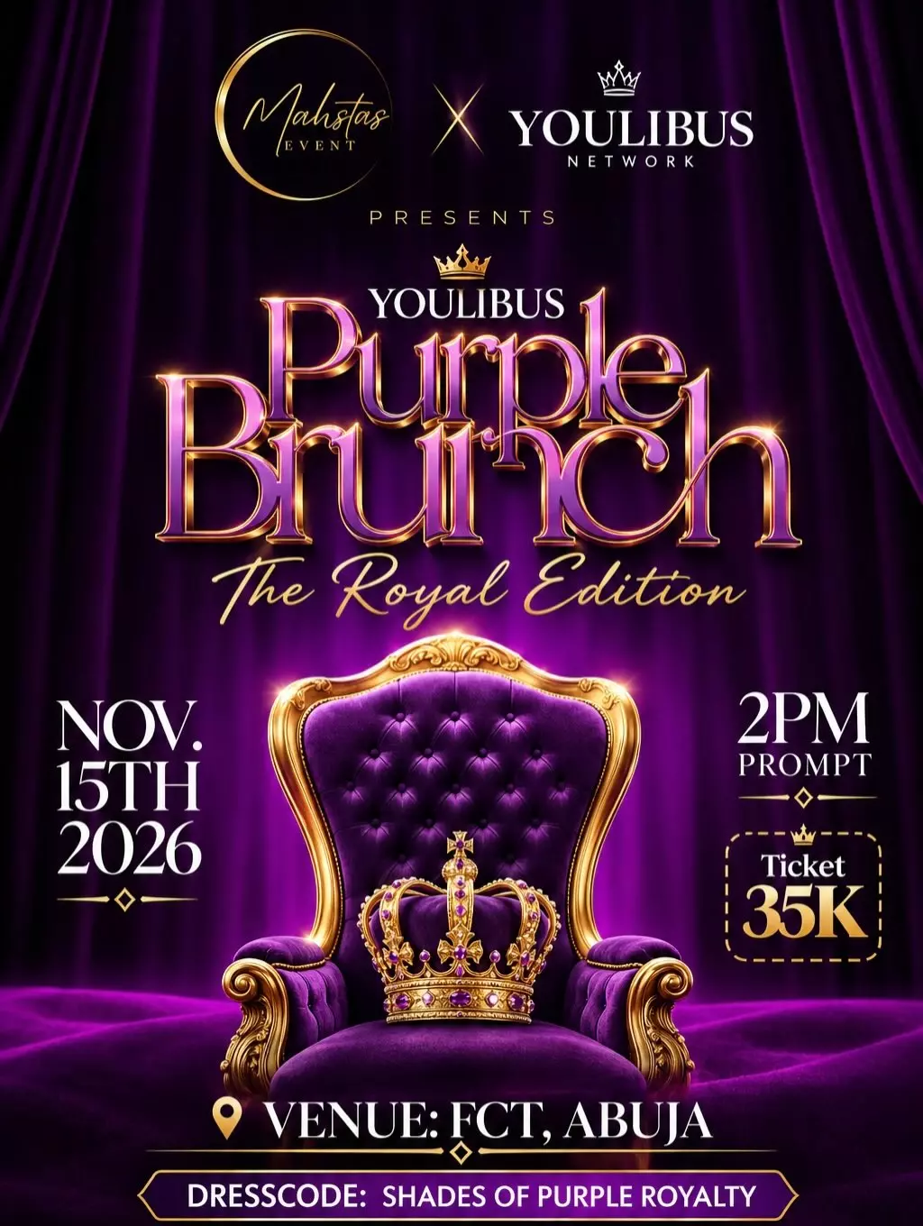 YOULIBUS PURPLE BRUNCH