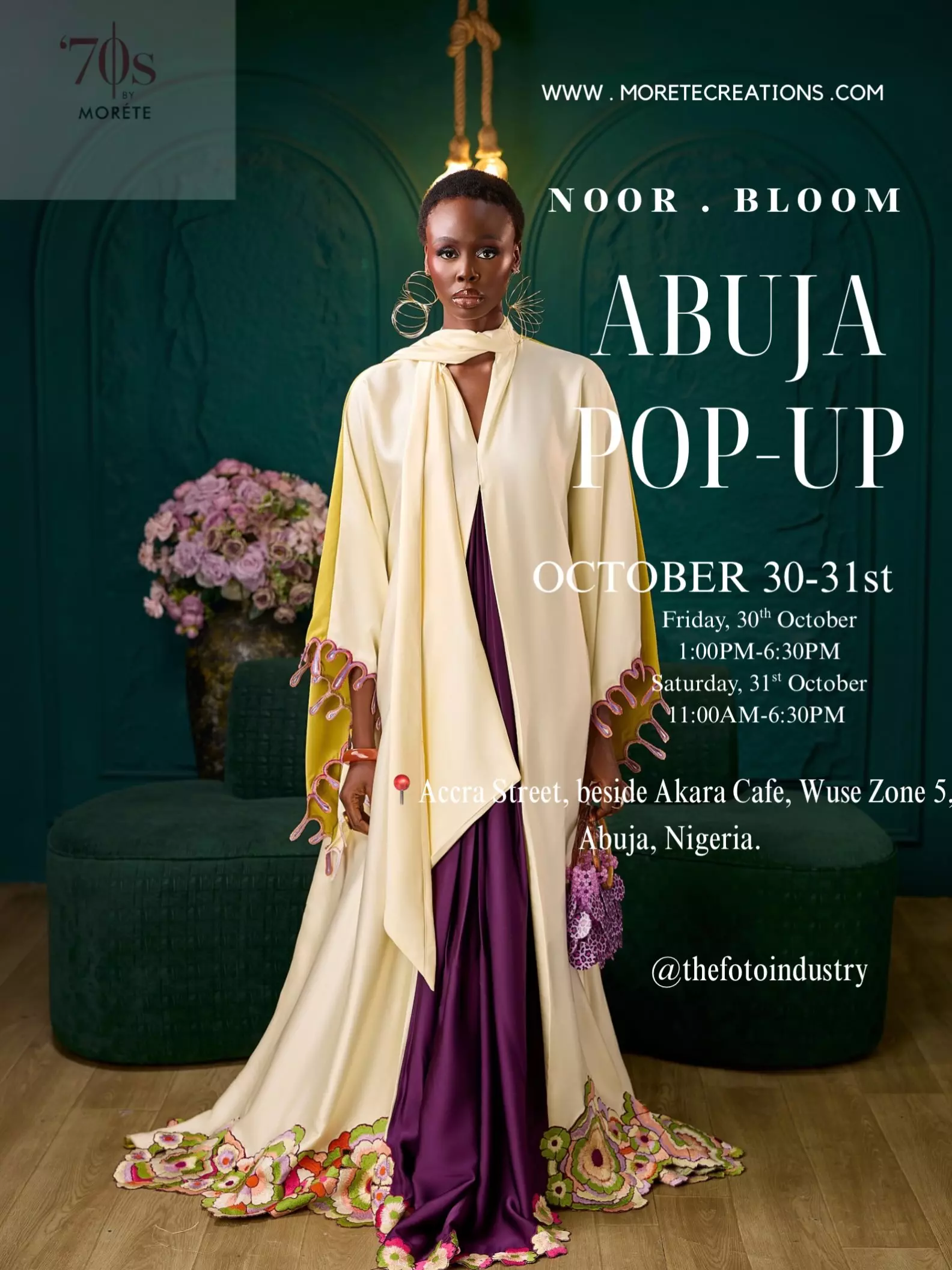 NOOR BLOOM: ABUJA POP-UP