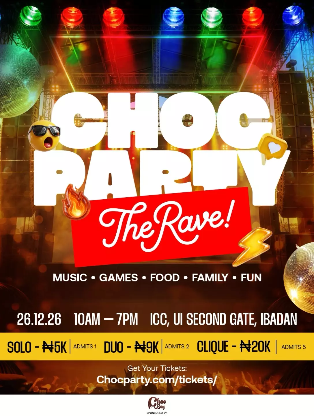 CHOCPARTY 2026: THE RAVE!