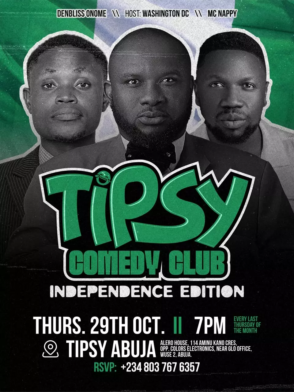 TIPSY COMEDY CLUB: INDEPENDENCE EDITION