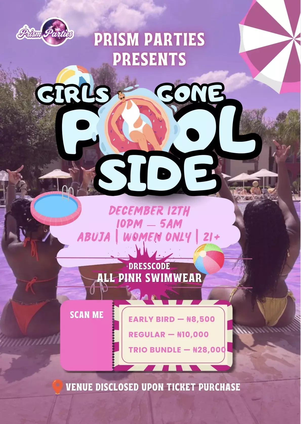 GIRLS GONE POOLSIDE – PRISM PARTIES