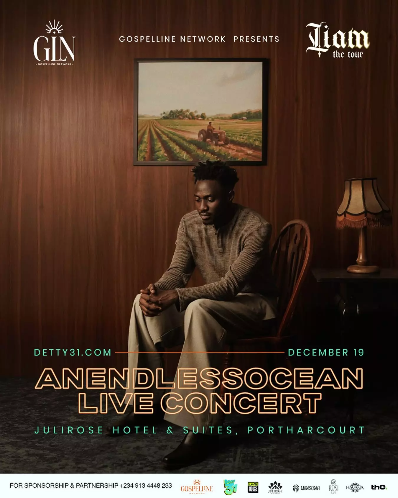ANENDLESSOCEAN LIVE IN CONCERT — LIAM: THE TOUR