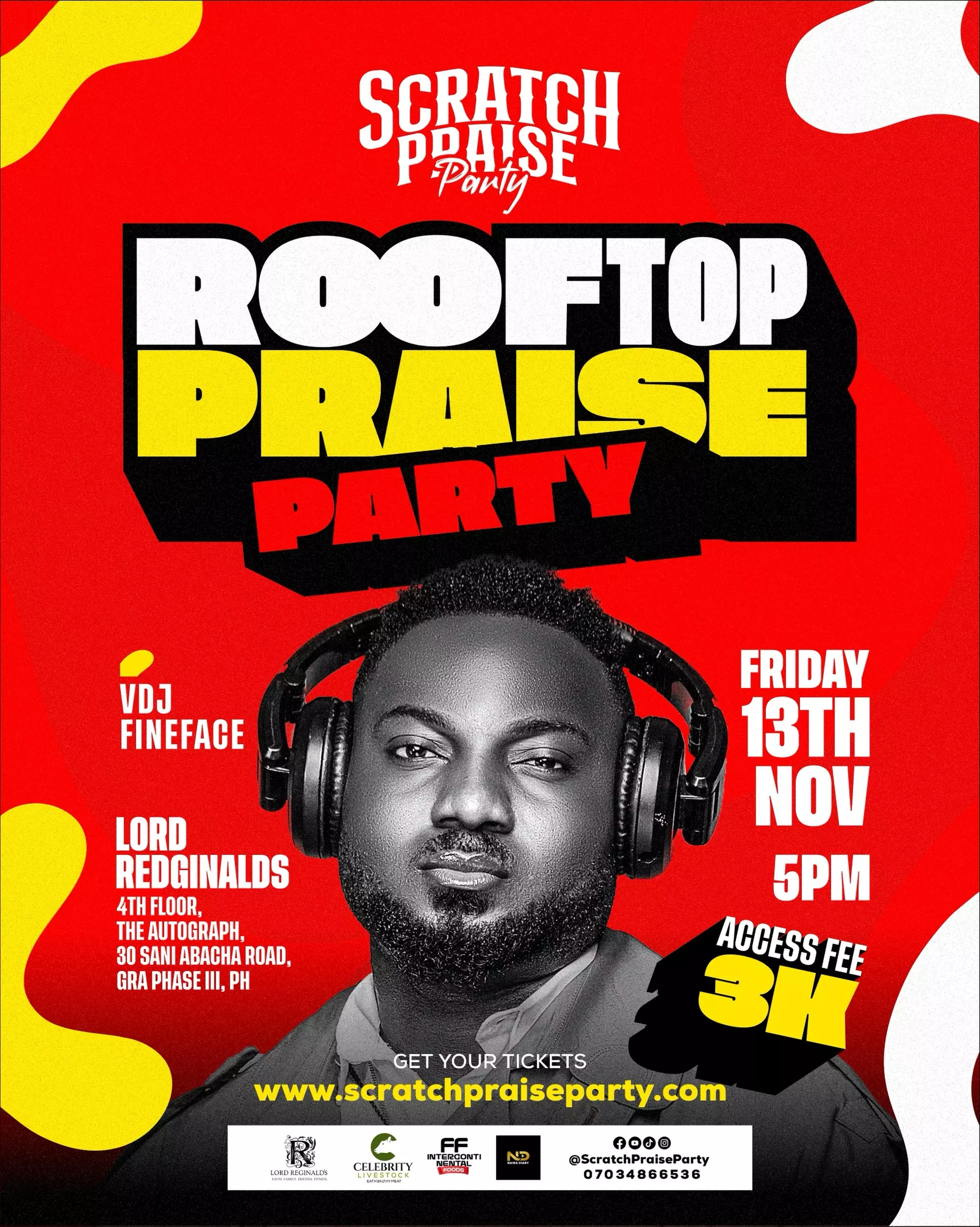 SCRATCH PRAISE PARTY – ROOFTOP PRAISE PARTY