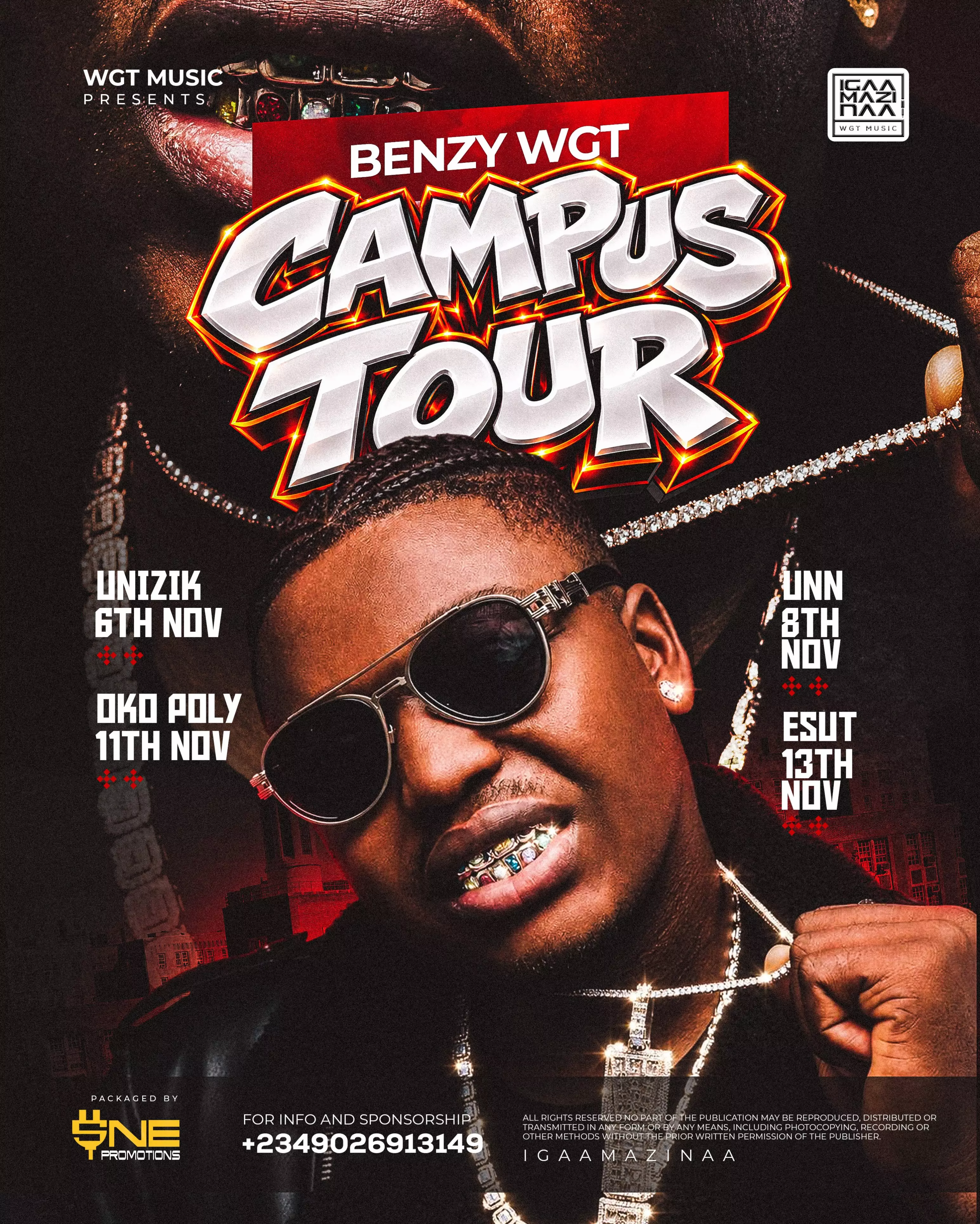 BENZY WGT CAMPUS TOUR