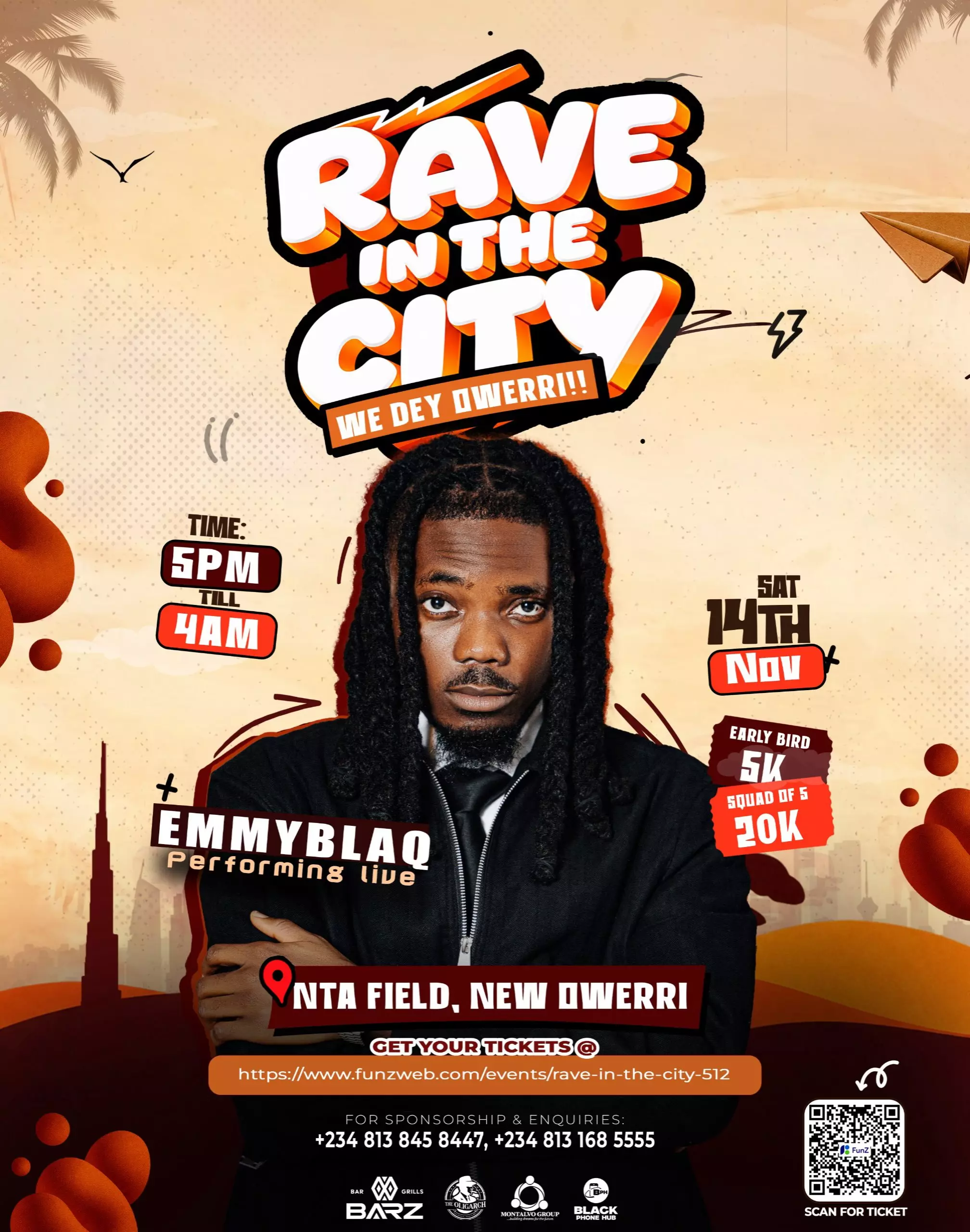 RAVE IN THE CITY WITH EMMY BLAQ