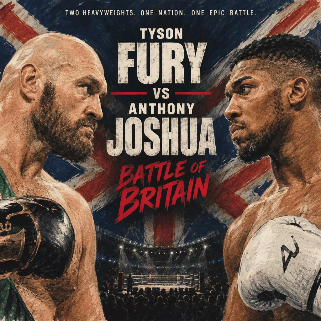 TYSON FURY VS ANTHONY JOSHUA: BATTLE OF BRITAIN