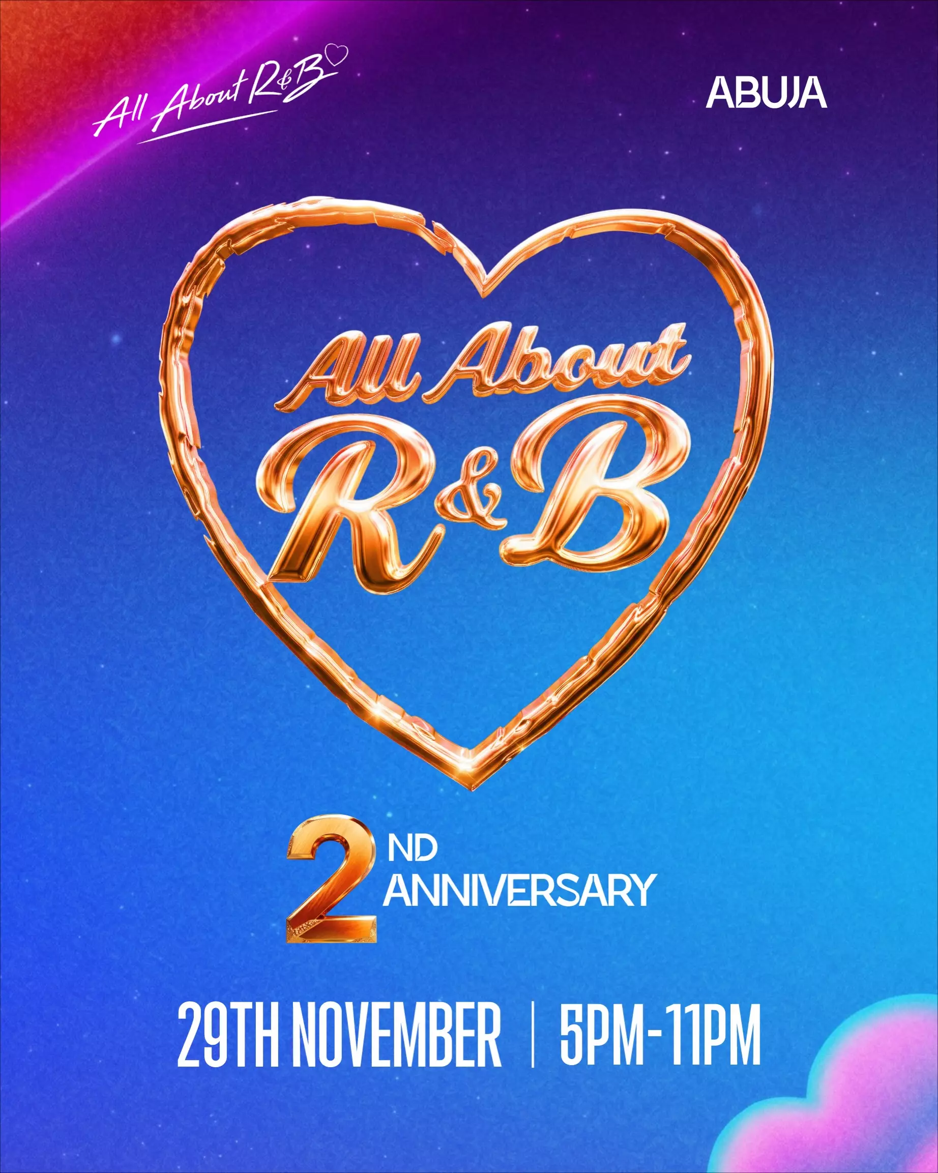 ALL ABOUT R&B ABUJA: 2ND ANNIVERSARY PARTY