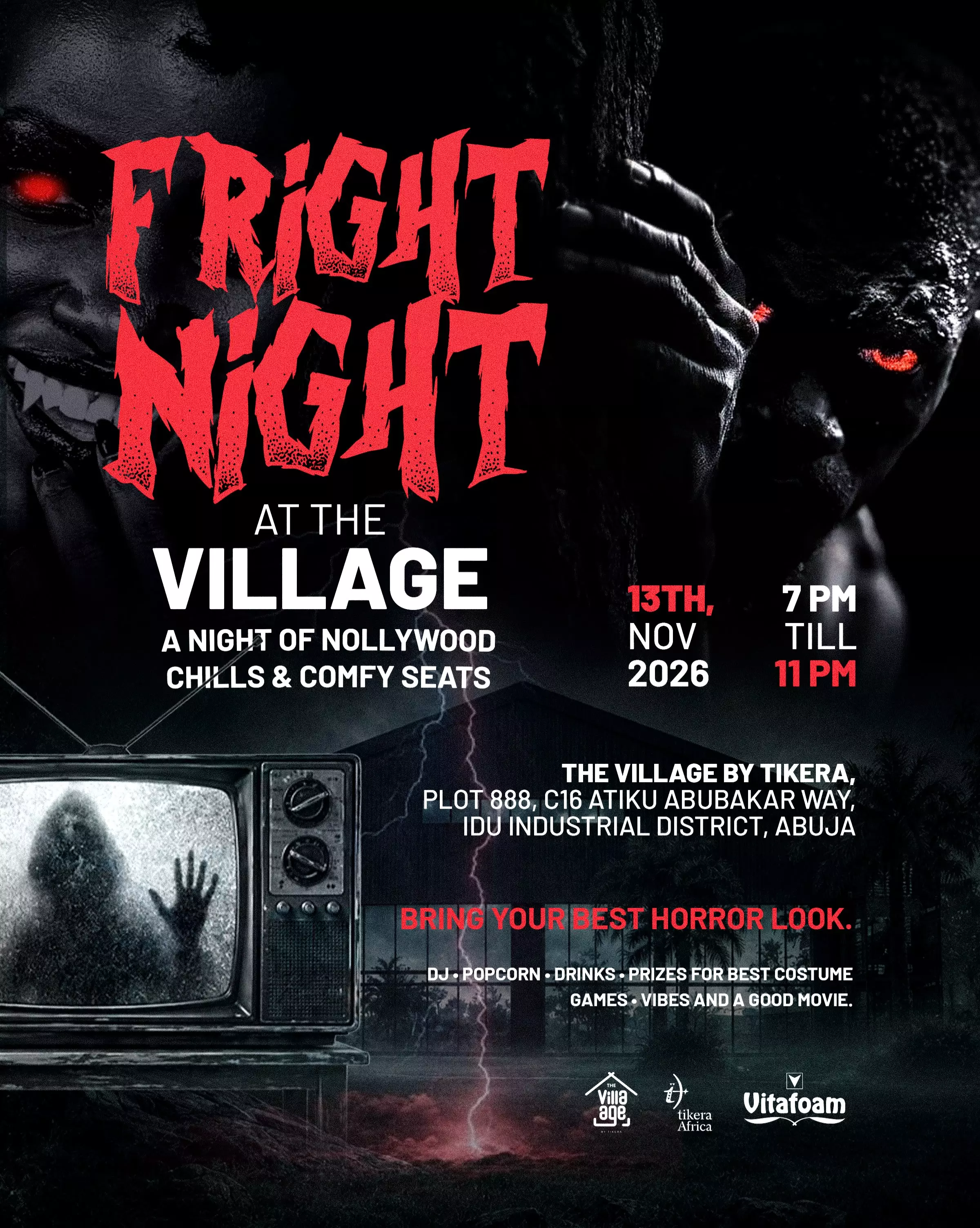 FRIGHT NIGHT AT THE VILLAGE