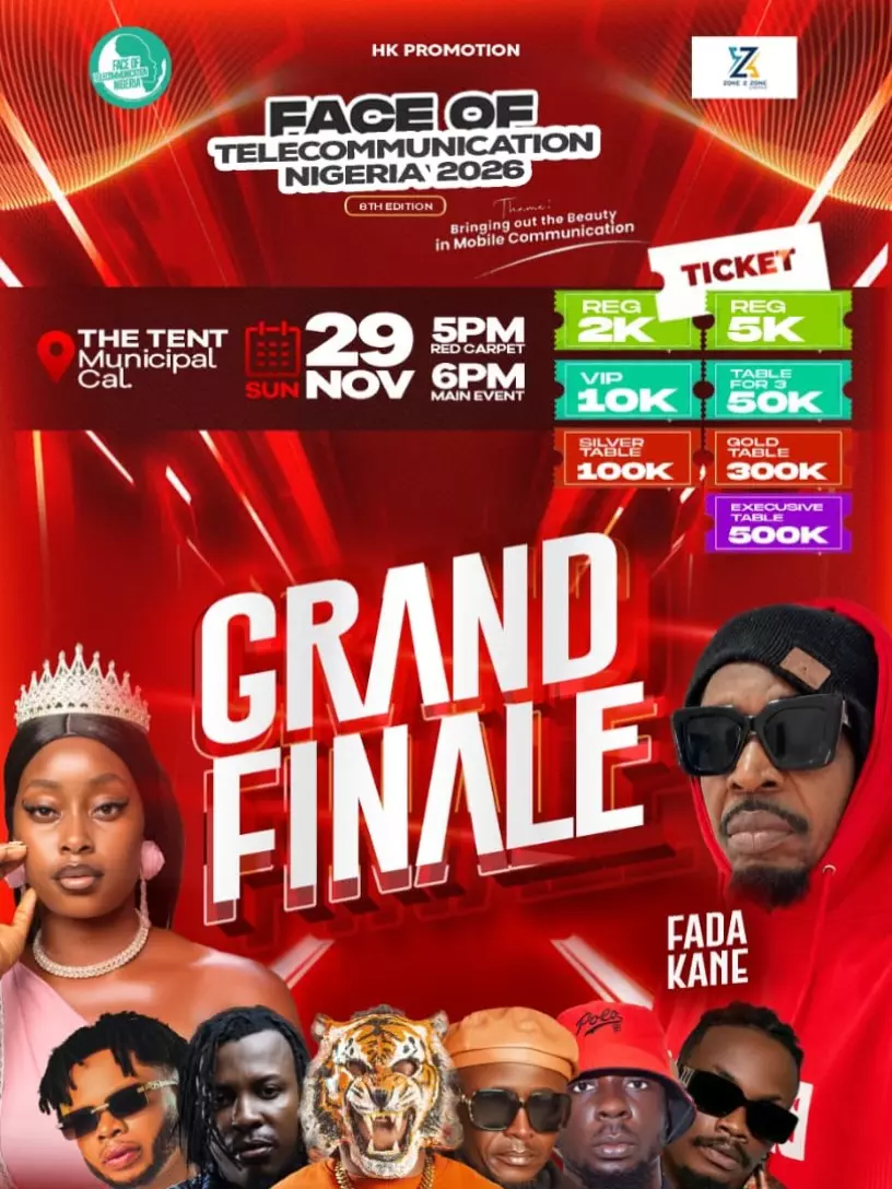 FACE OF TELECOMMUNICATION NIGERIA 2026 – GRAND FINALE