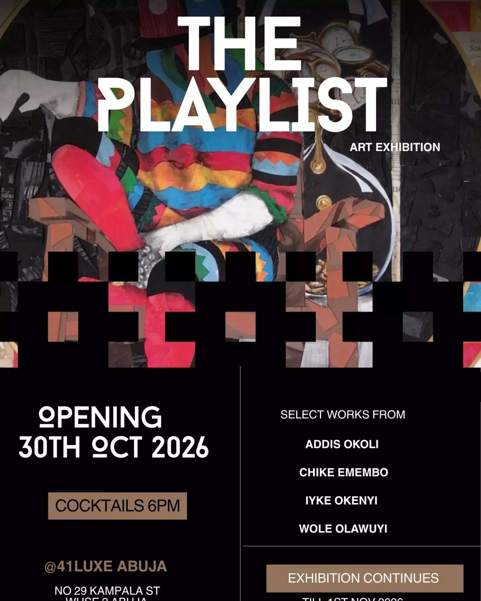 THE PLAYLIST ART EXHIBITION