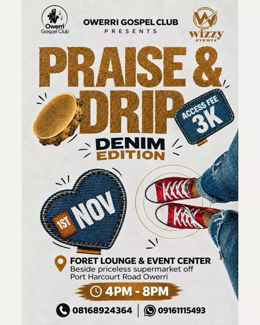 PRAISE & DRIP – DENIM EDITION