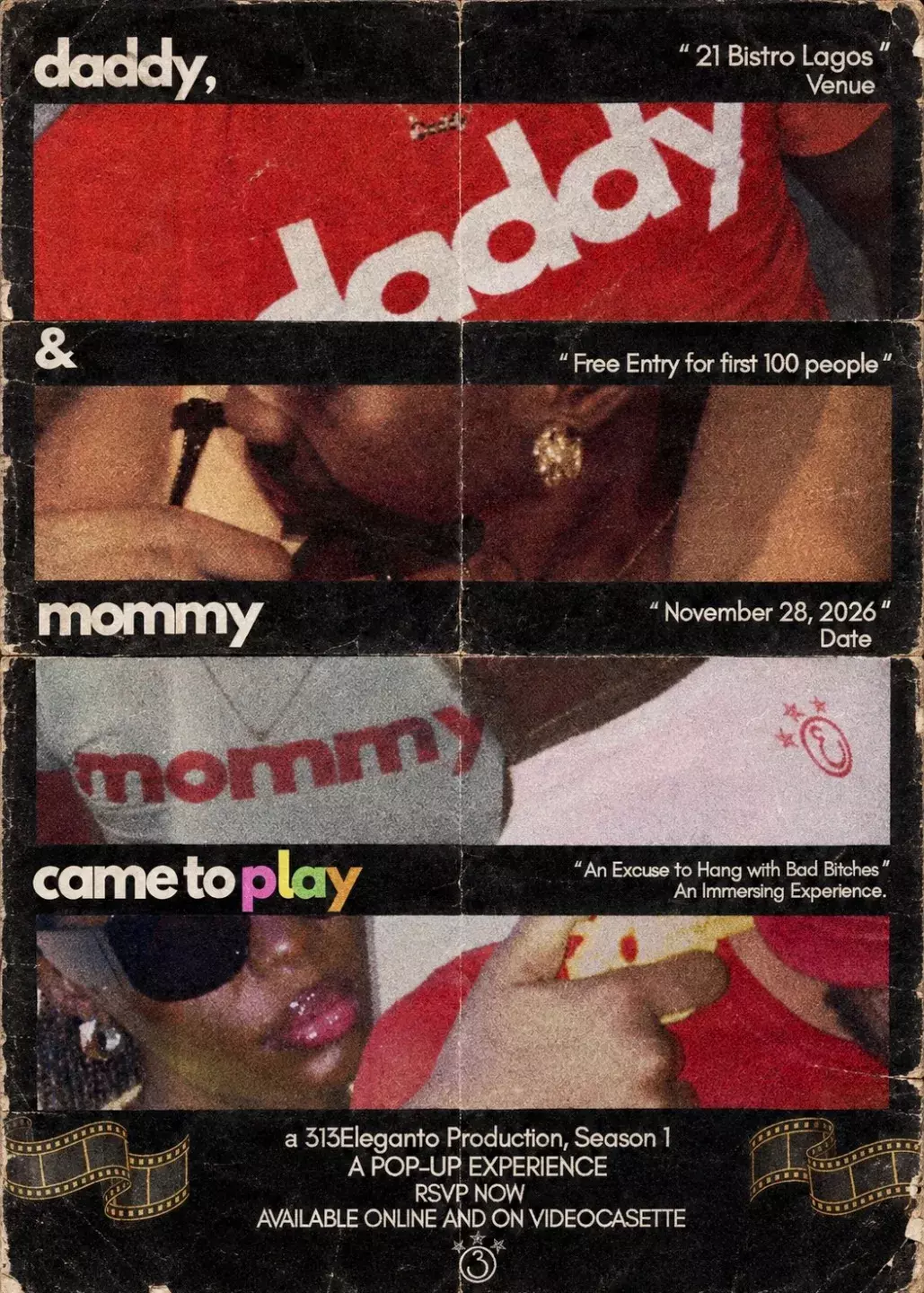 DADDY & MOMMY CAME TO PLAY