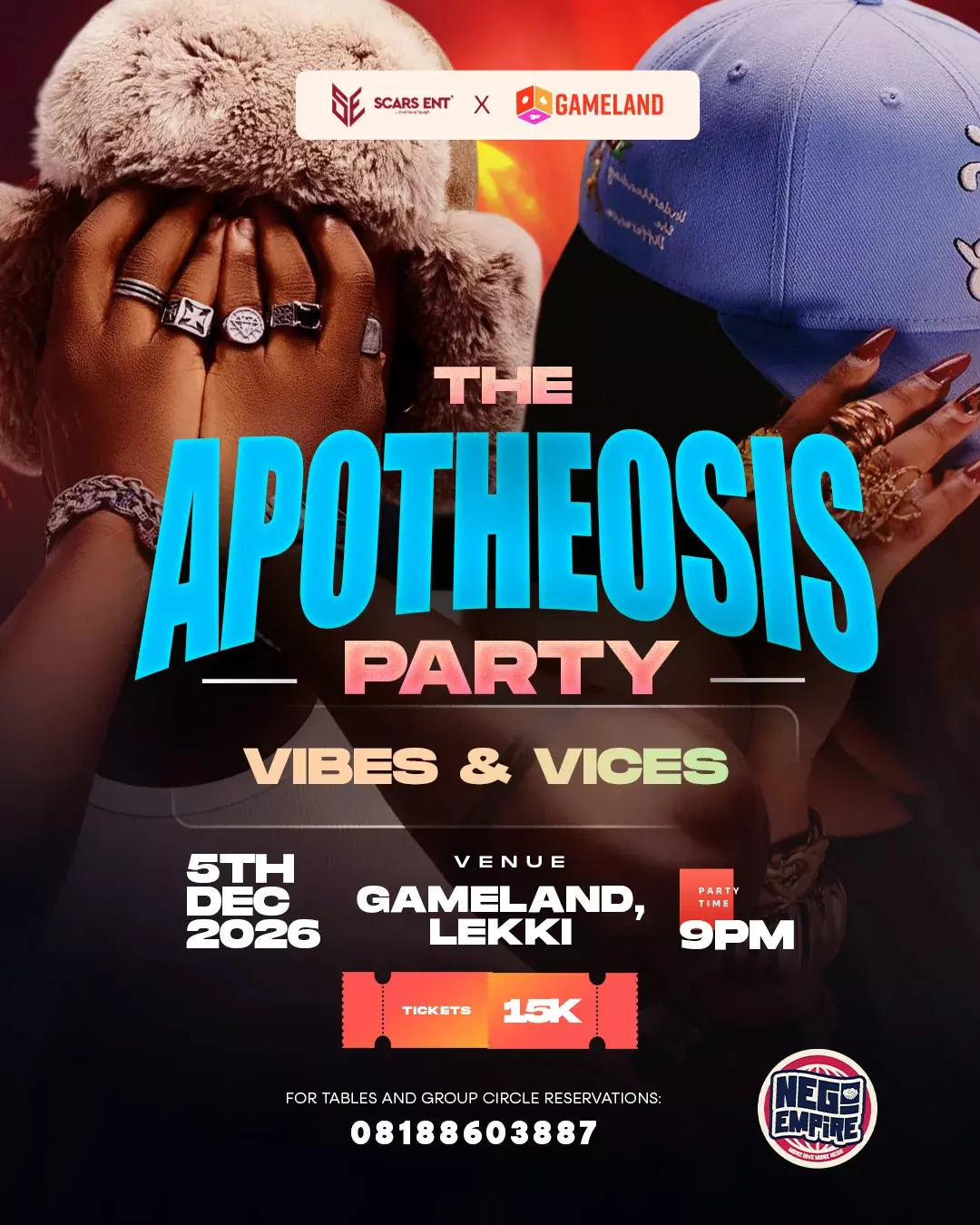 THE APOTHEOSIS PARTY (VIBES & VICES)