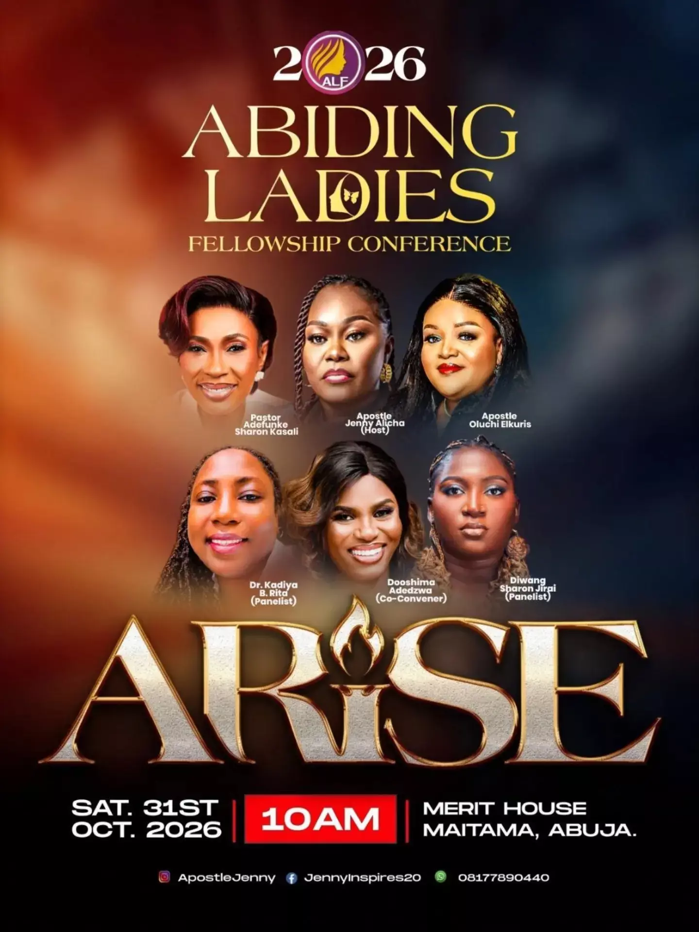 ABIDING LADIES FELLOWSHIP CONFERENCE