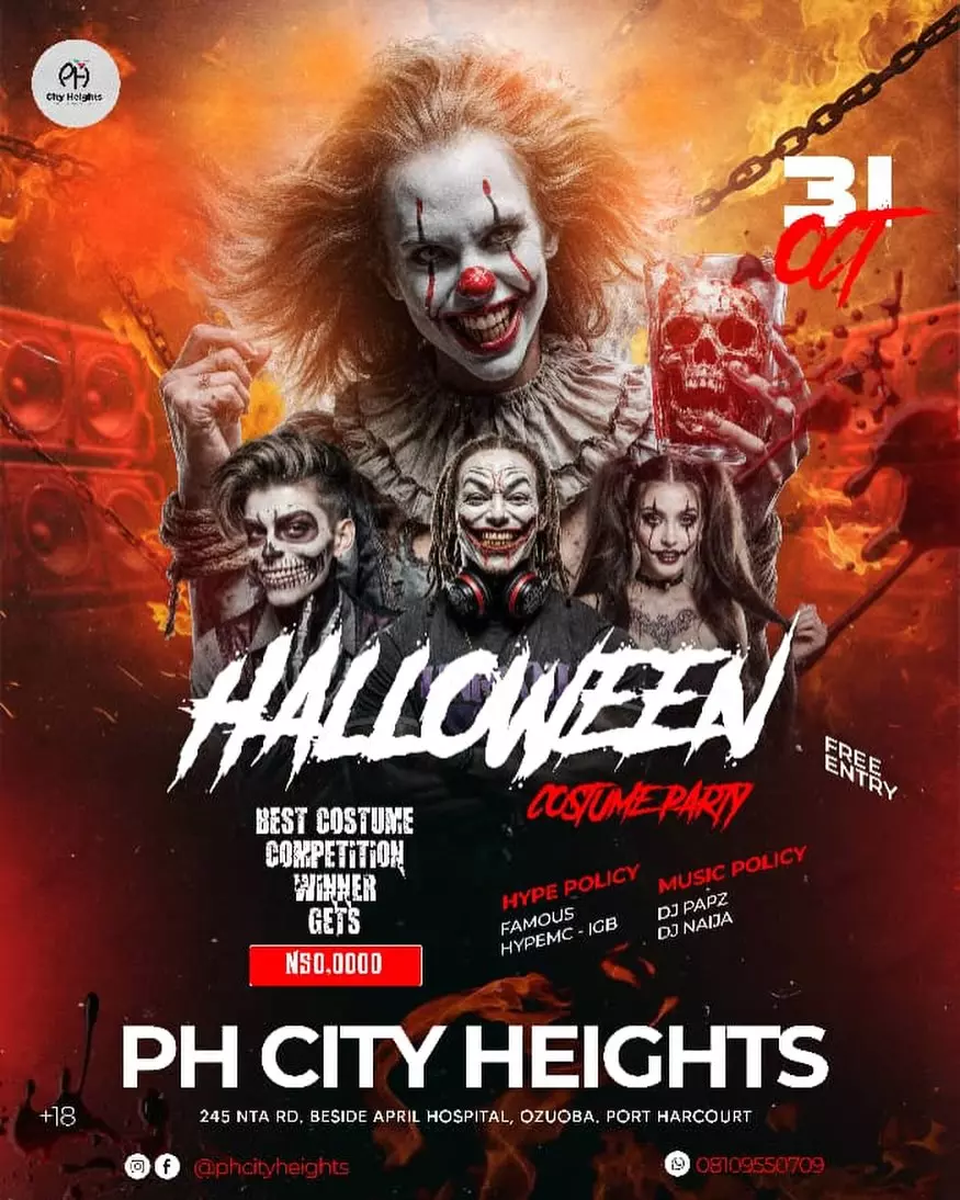 HALLOWEEN COSTUME PARTY