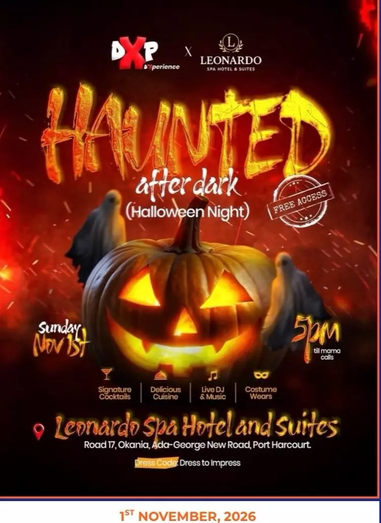 HAUNTED AFTER DARK – HALLOWEEN NIGHT 2026