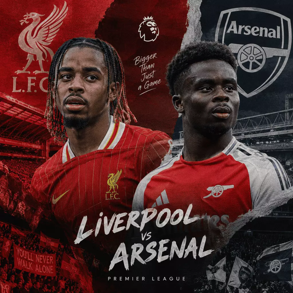 LIVERPOOL VS ARSENAL: PREMIER LEAGUE CLASH